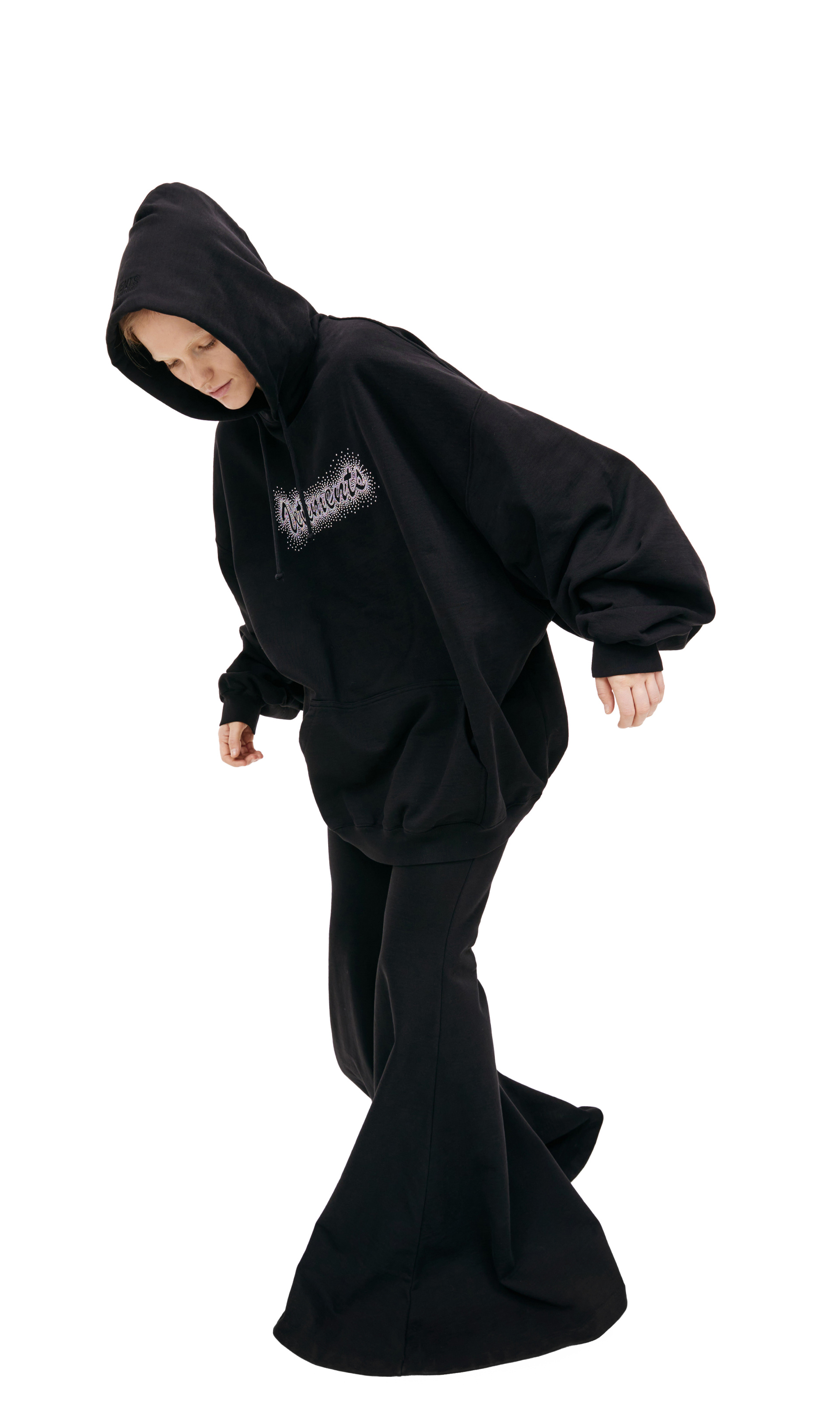 VETEMENTS Black oversize hoodie
