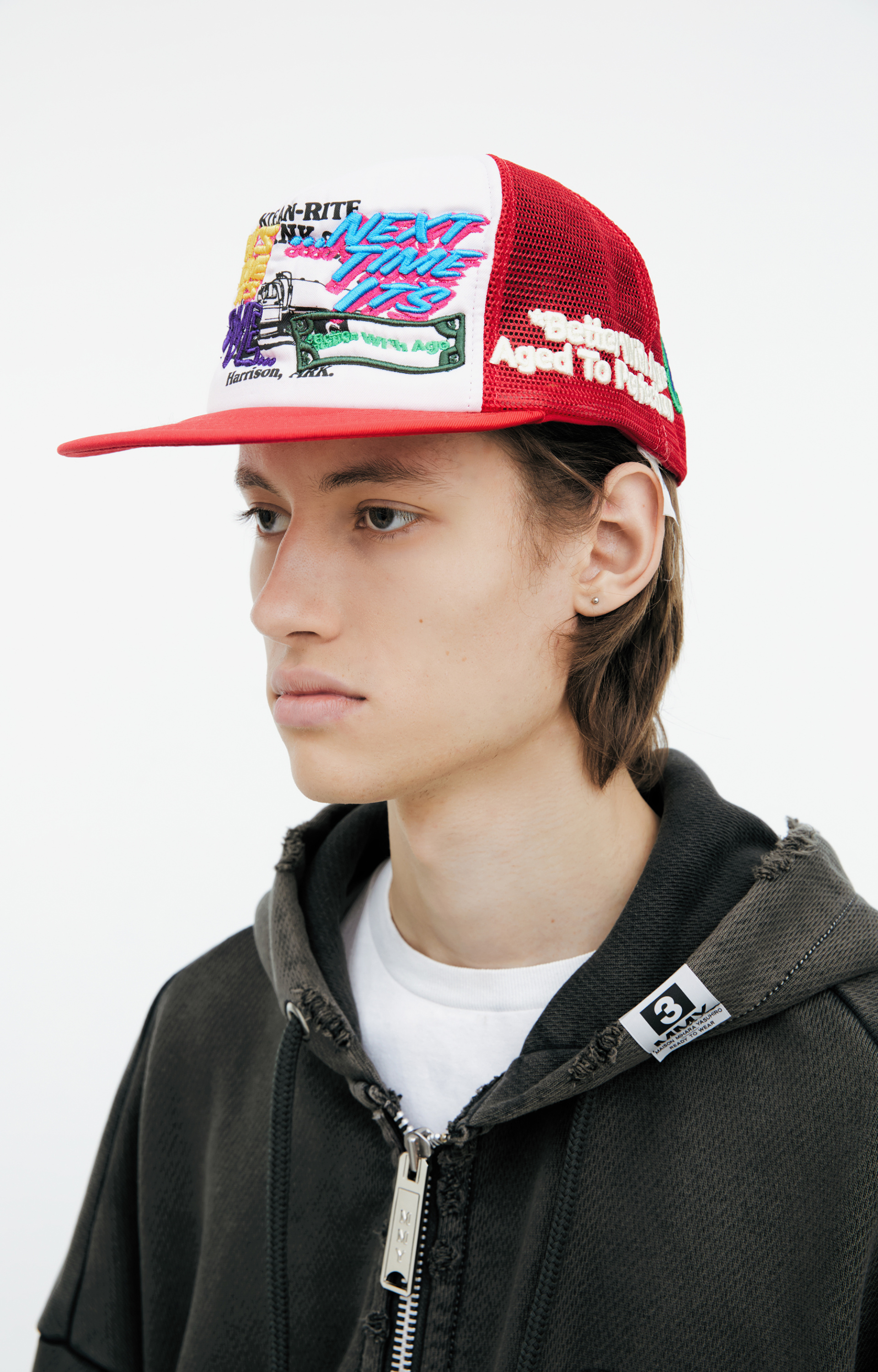 BETTER WITH AGE Cap with patches