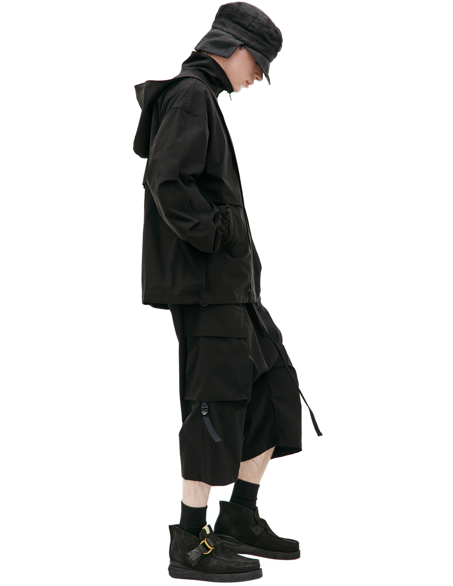 The Viridi-Anne Water-repellent hooded jacket