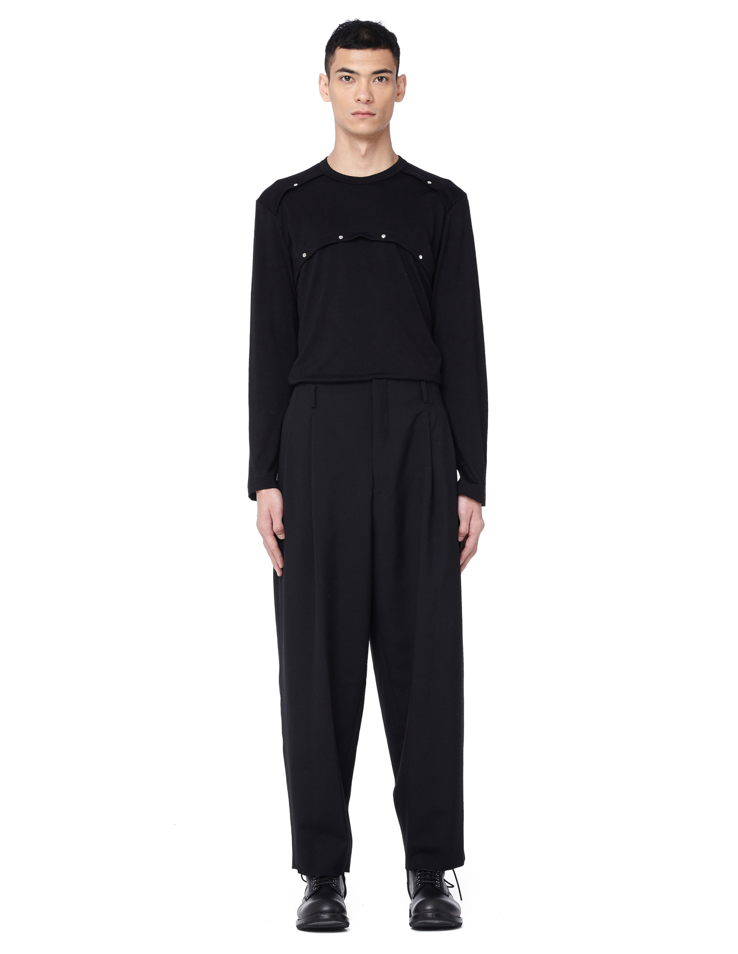 Comme des Garcons Homme plus Шерстяной лонгслив
