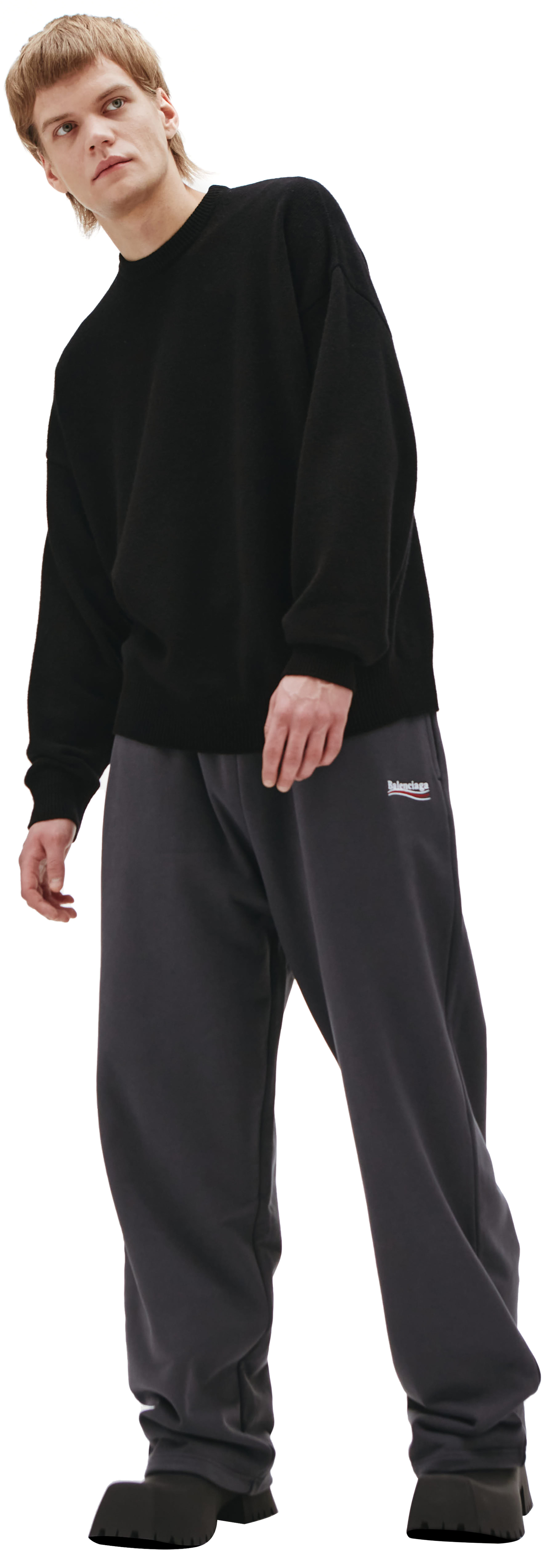 Balenciaga Cashmere sweater in black