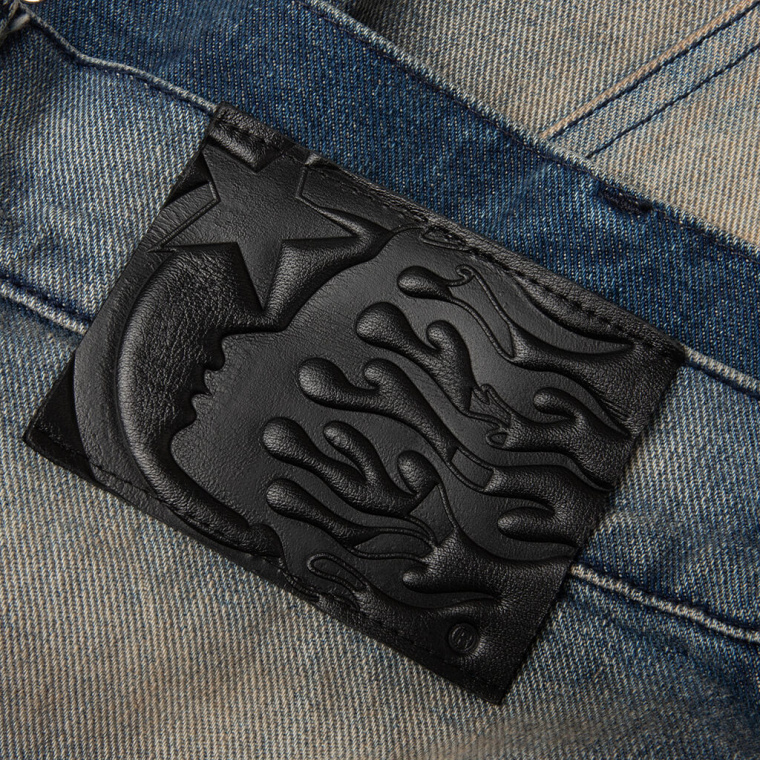 Buy Hellstar men carpenter jorts for $600 online on SV77