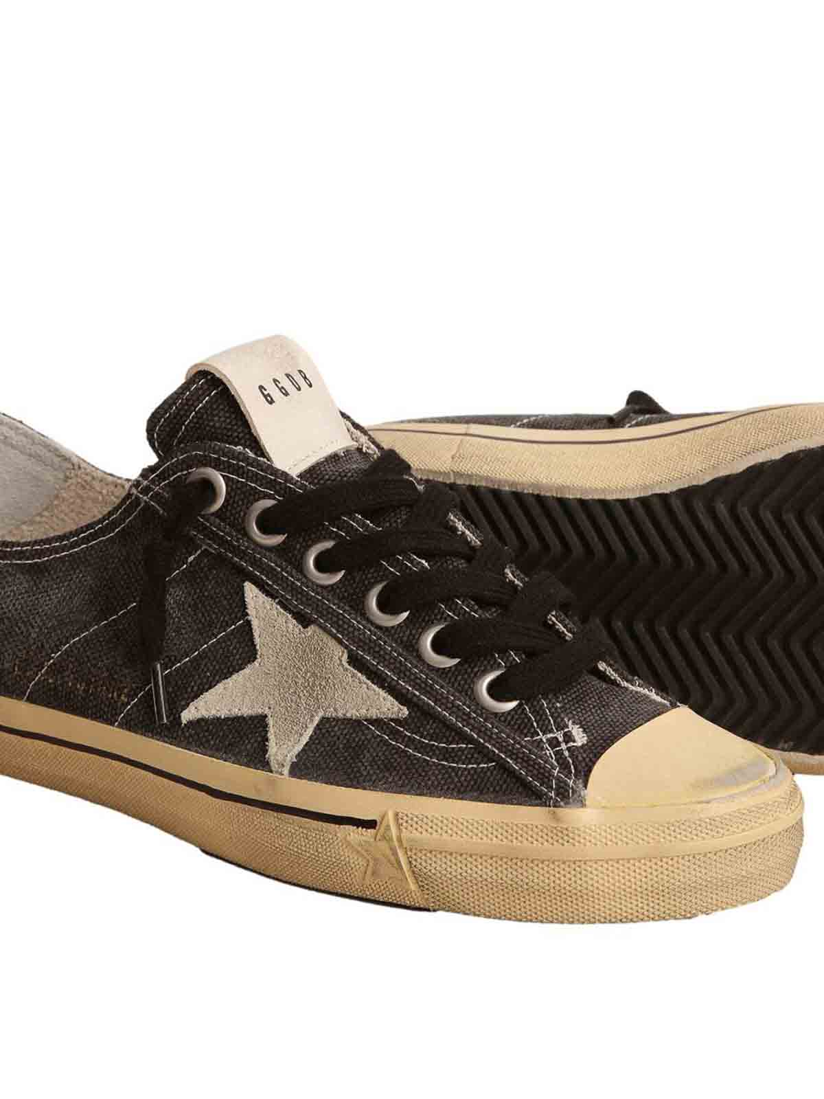 Golden Goose V-Star canvas sneakers