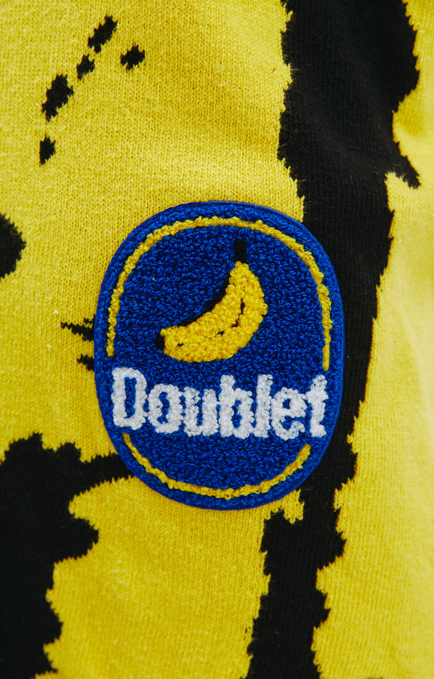 Doublet BANANA JACQUARD KNIT PANTS