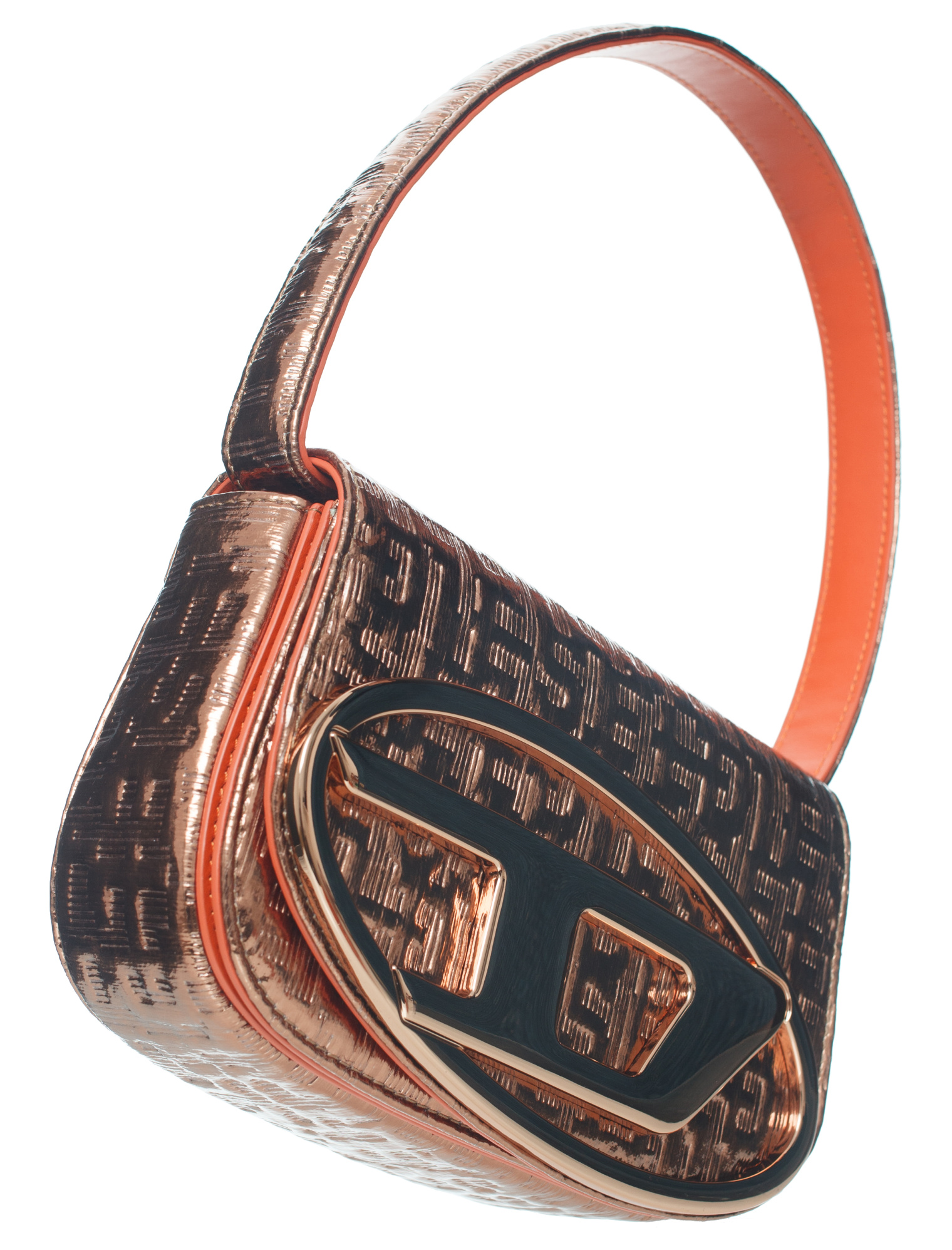 Diesel 1DR shoulder bag with metallic monogram