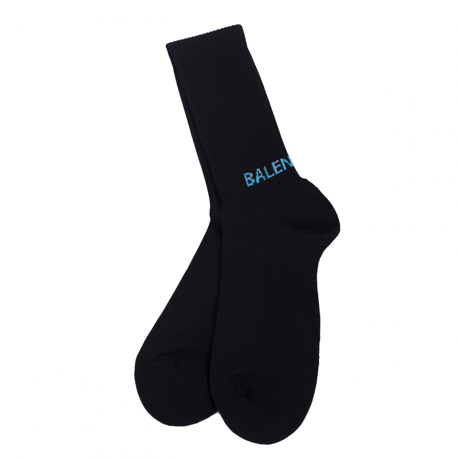 Balenciaga Black Logo Socks