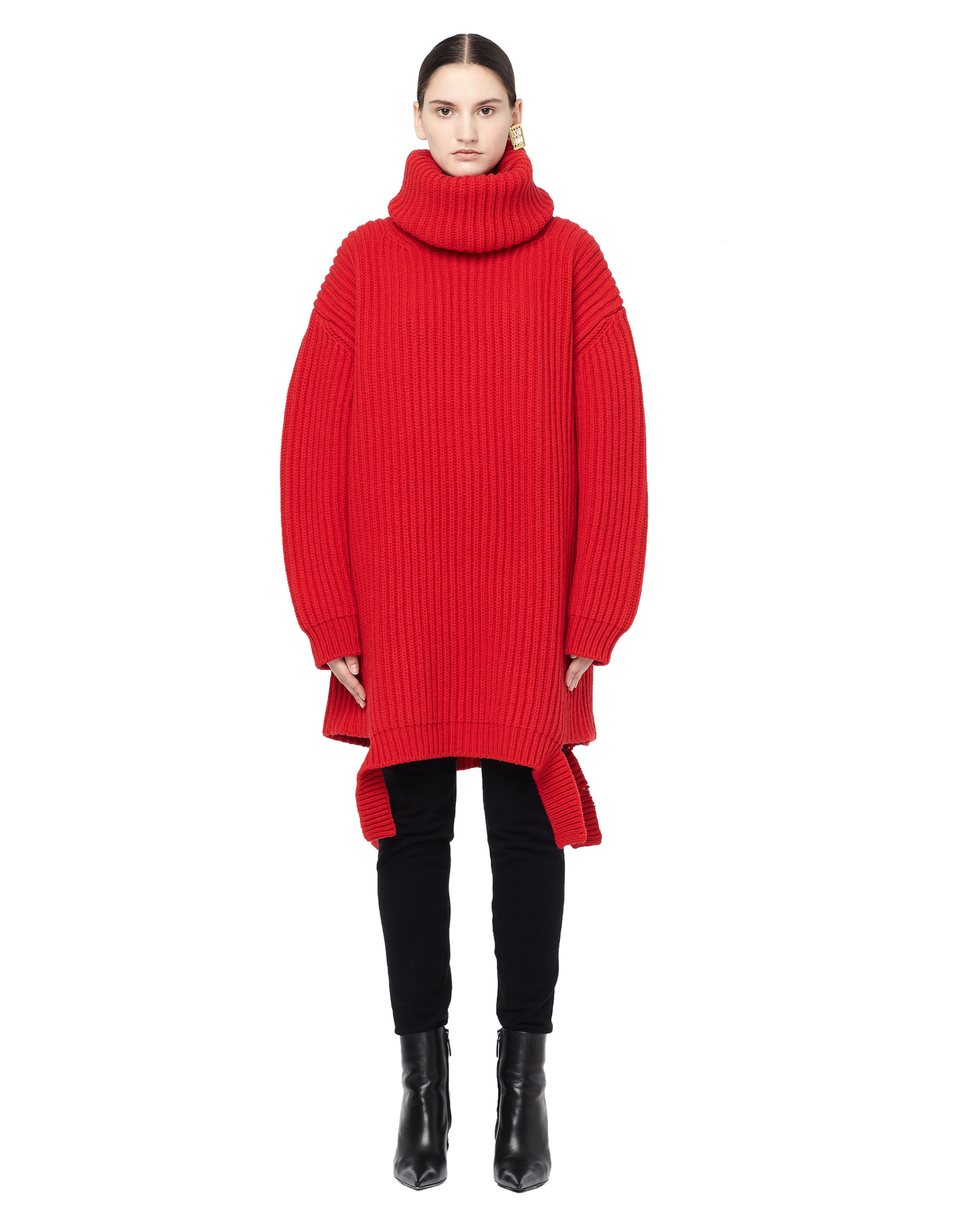 Balenciaga Oversized Chunky Knit Turtleneck