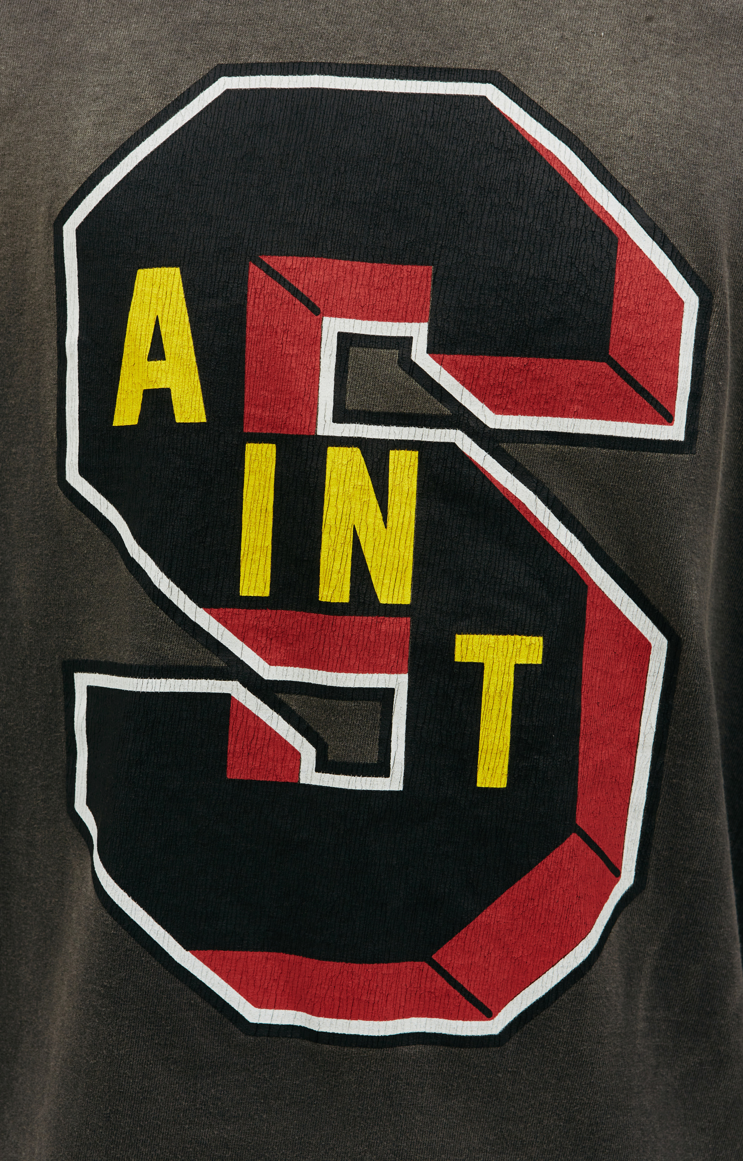 Saint Michael Лонгслив Saint Michael x Denim Tears с принтом