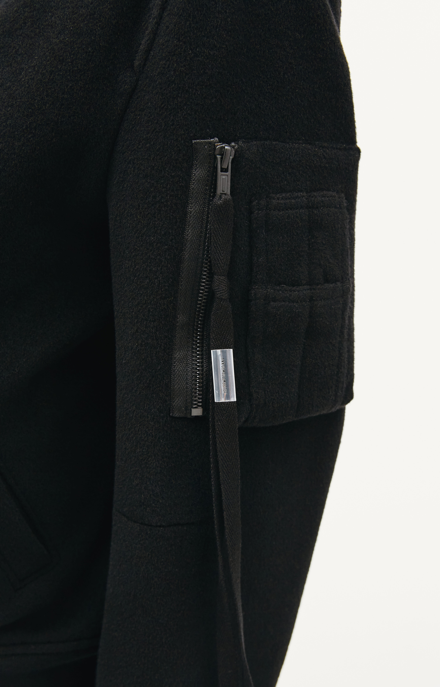 Ann Demeulemeester Andrea Bomber in black