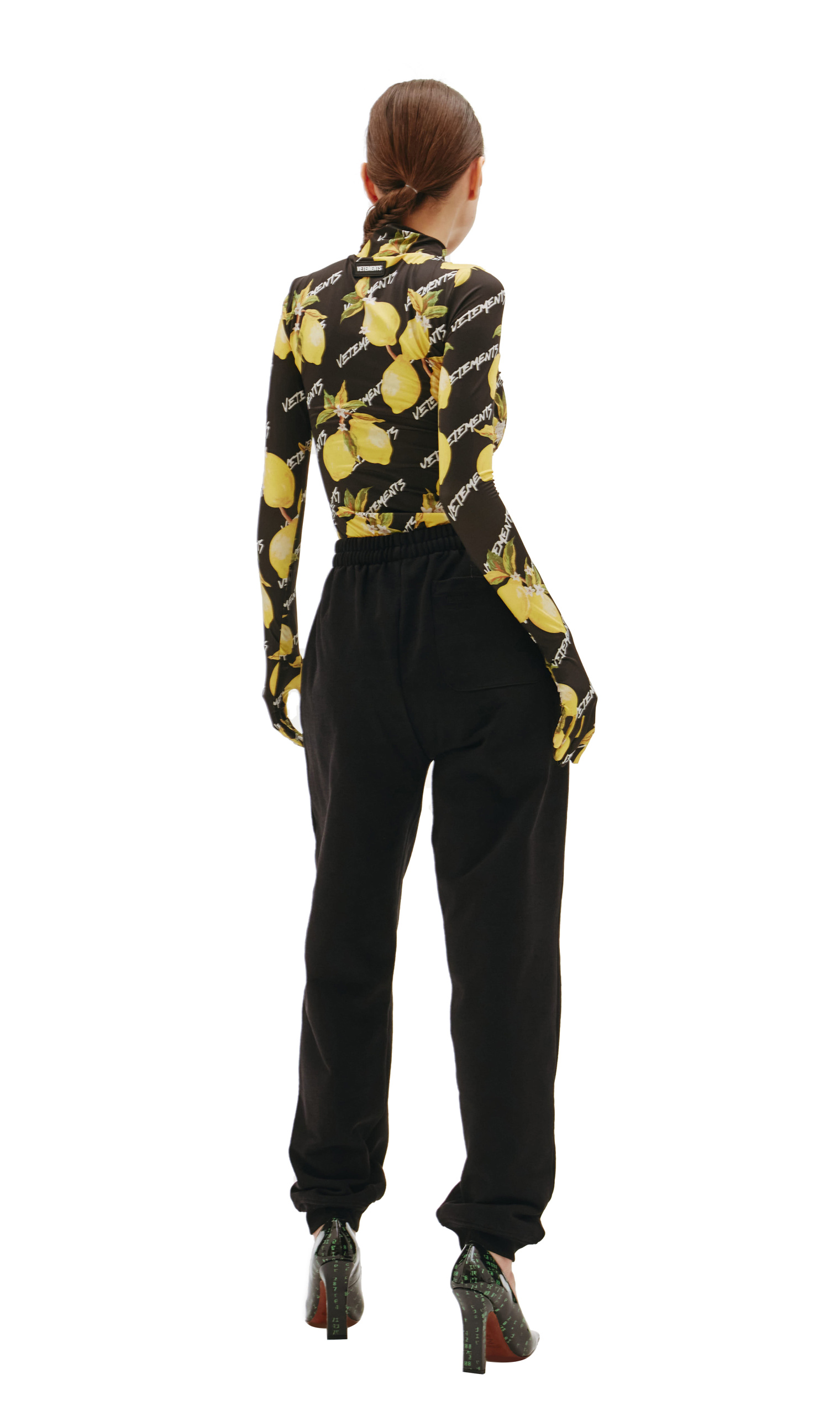 VETEMENTS Haute Couture Logo Sweatpants