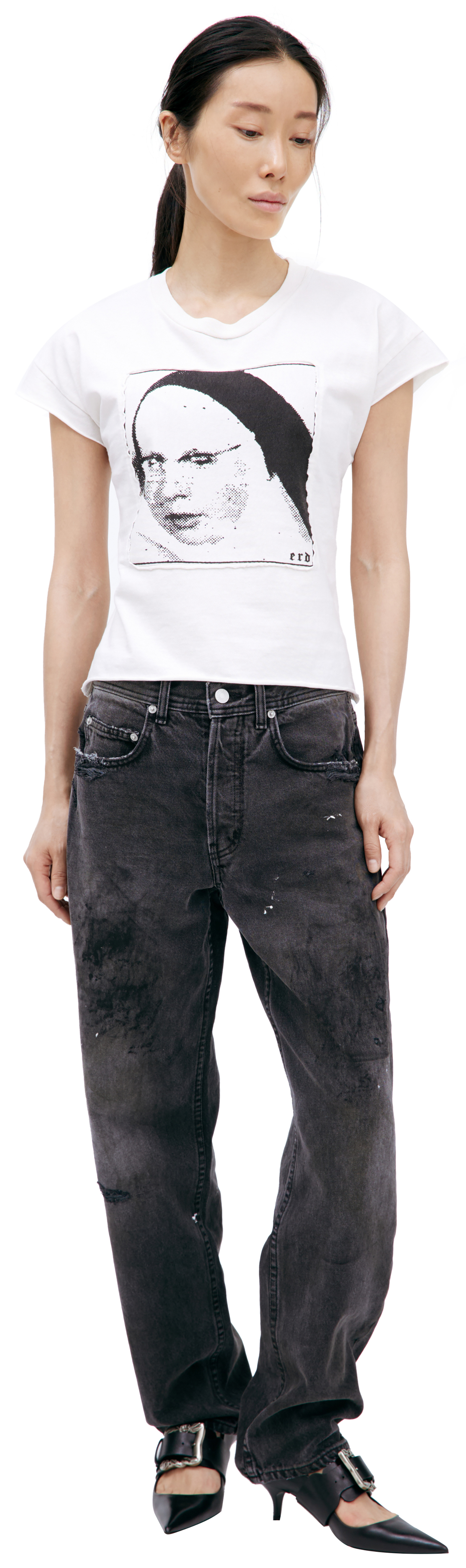 Enfants Riches Déprimés Patched T-shirt