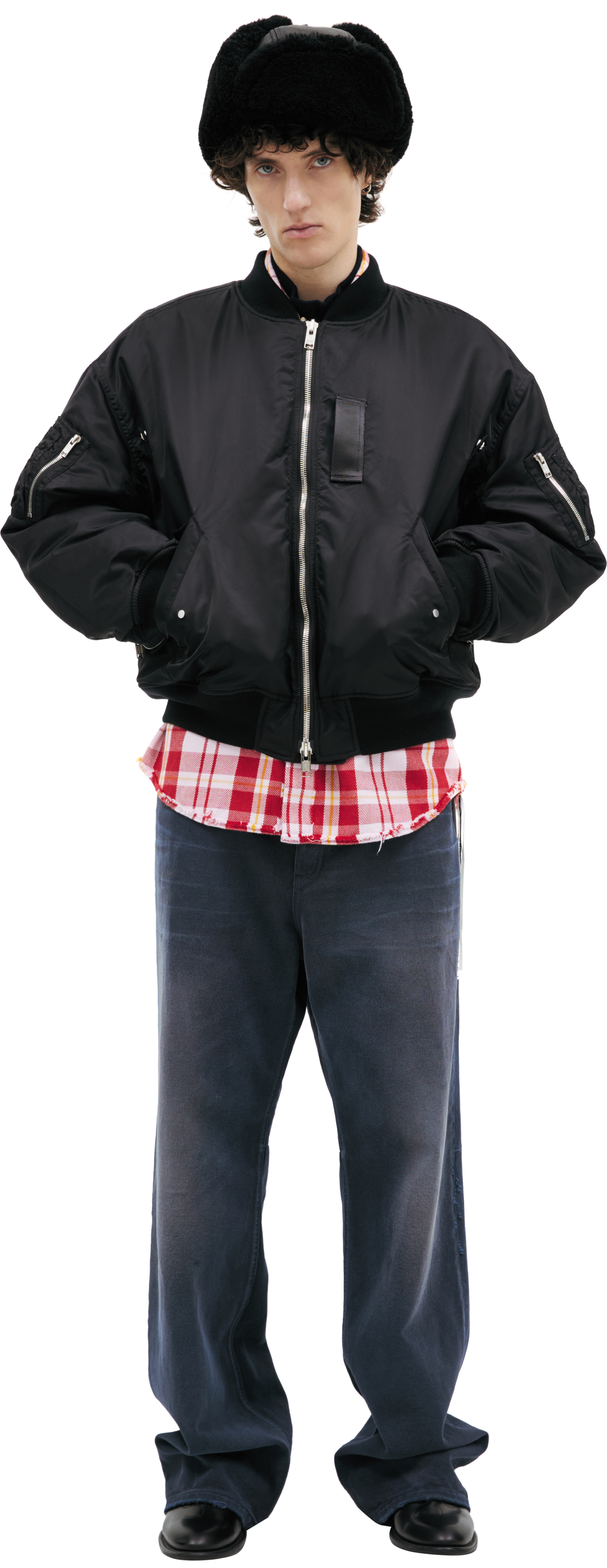 Mastermind WORLD Reversible TWILL MA-1 bomber jacket