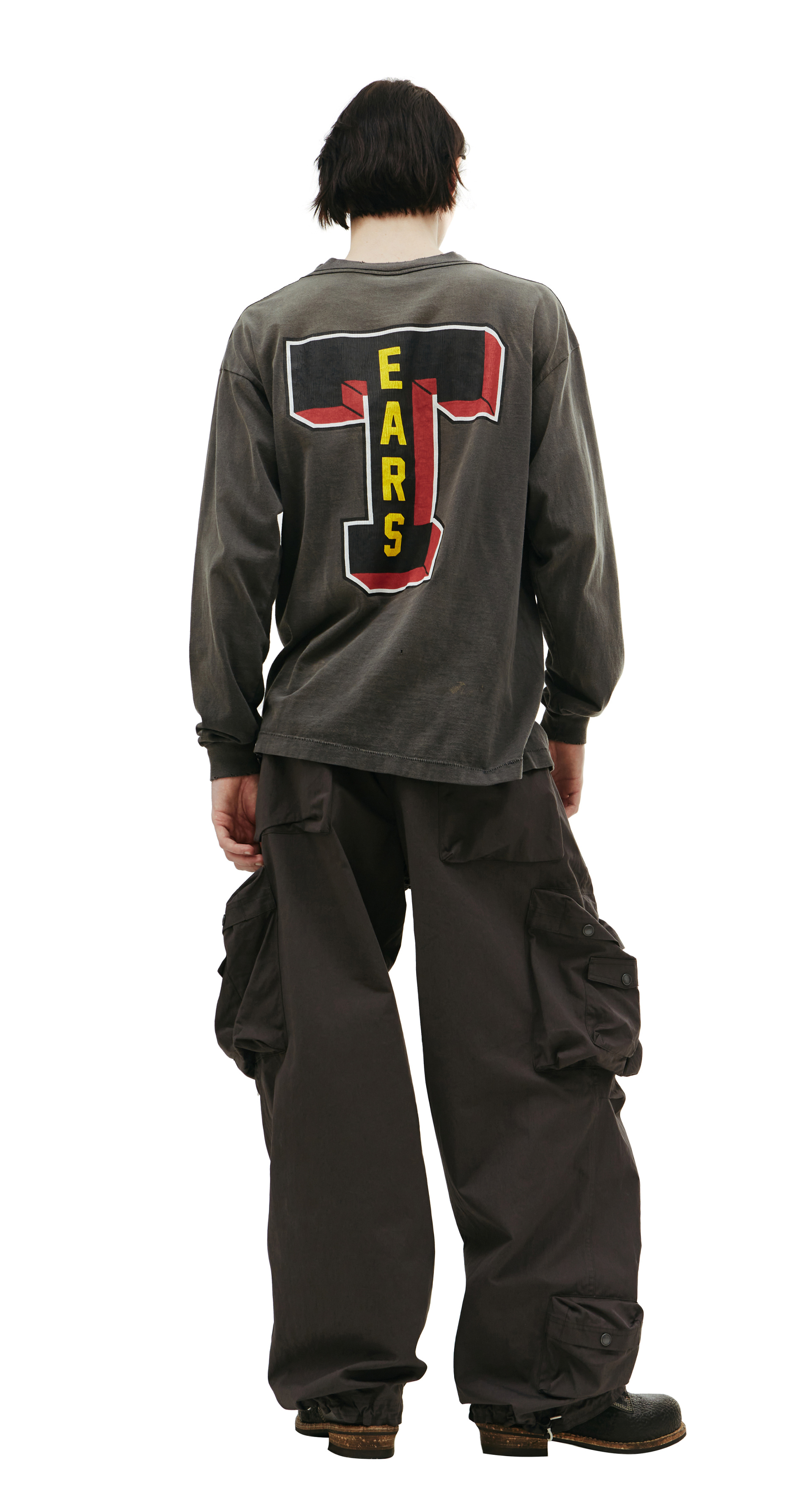 Saint Michael Saint Michael x Denim Tears distressed longsleeve t-shirt