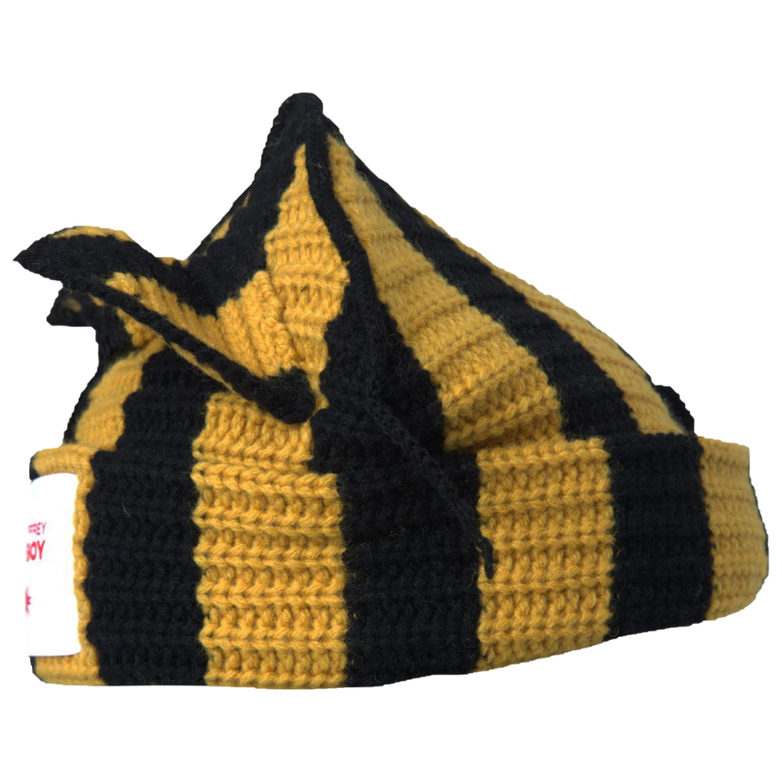 CHARLES JEFFREY LOVERBOY Striped knit beanie