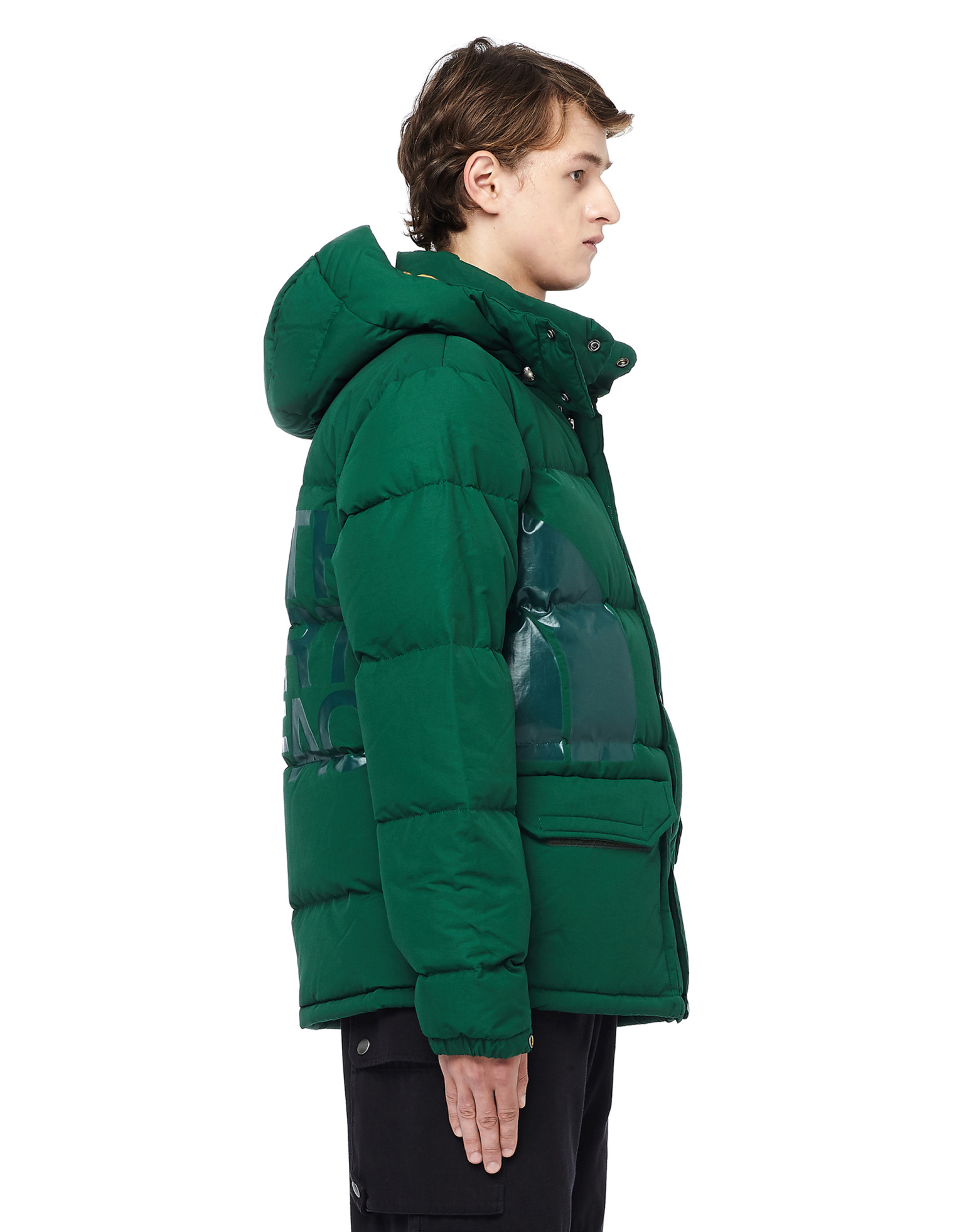 Junya Watanabe Зеленый пуховик The North Face