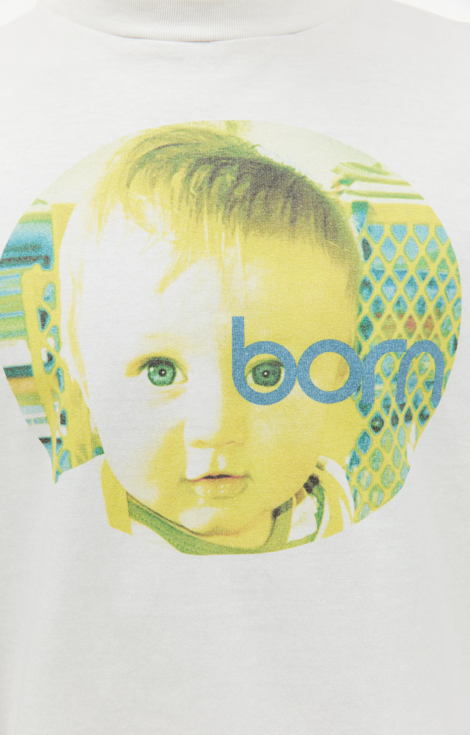 Saint Mxxxxxx Хлопковая футболка с принтом BORN