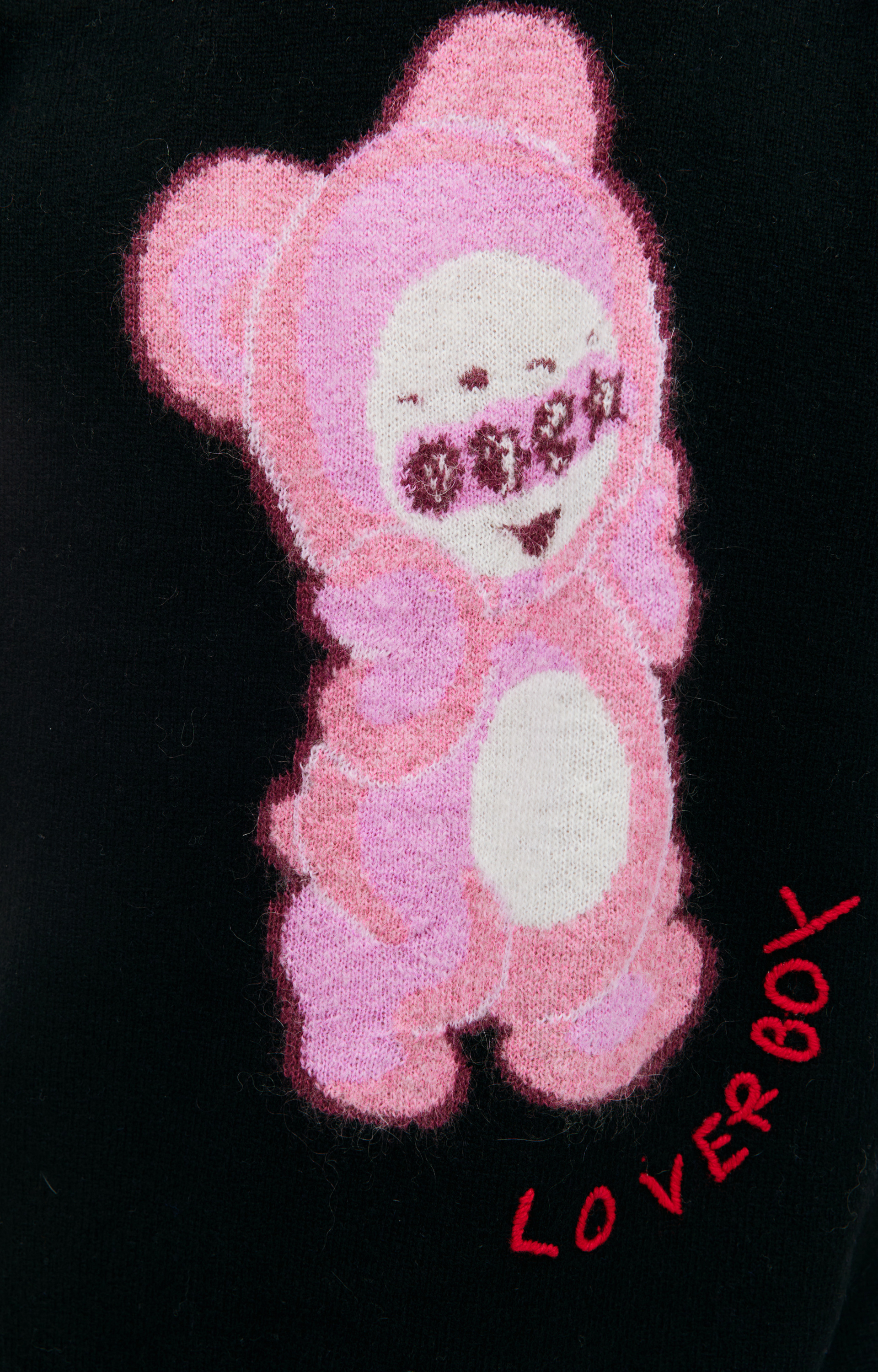 CHARLES JEFFREY LOVERBOY Intarsia graphic sweater