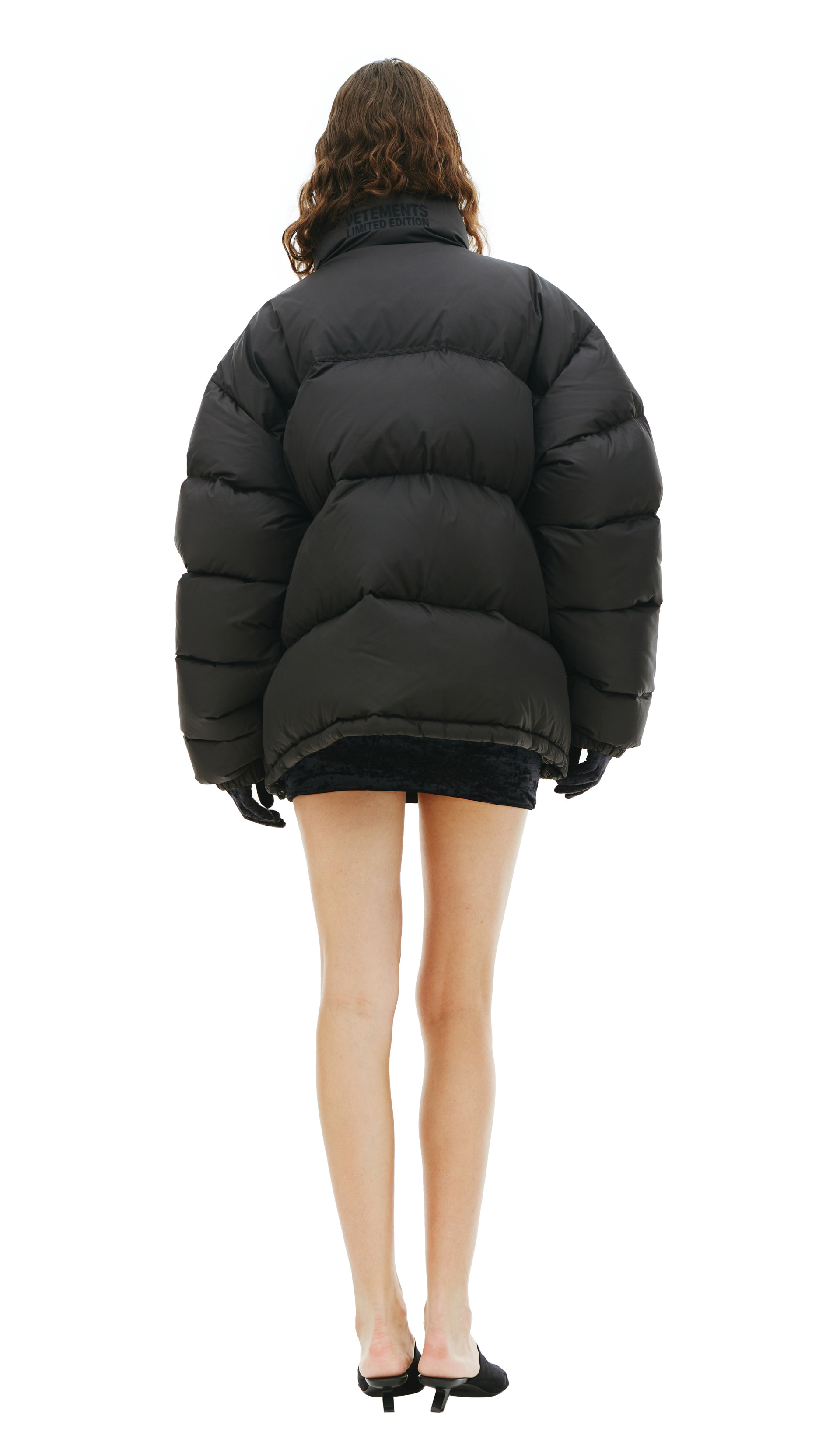 VETEMENTS Logo Patch Down Jacket