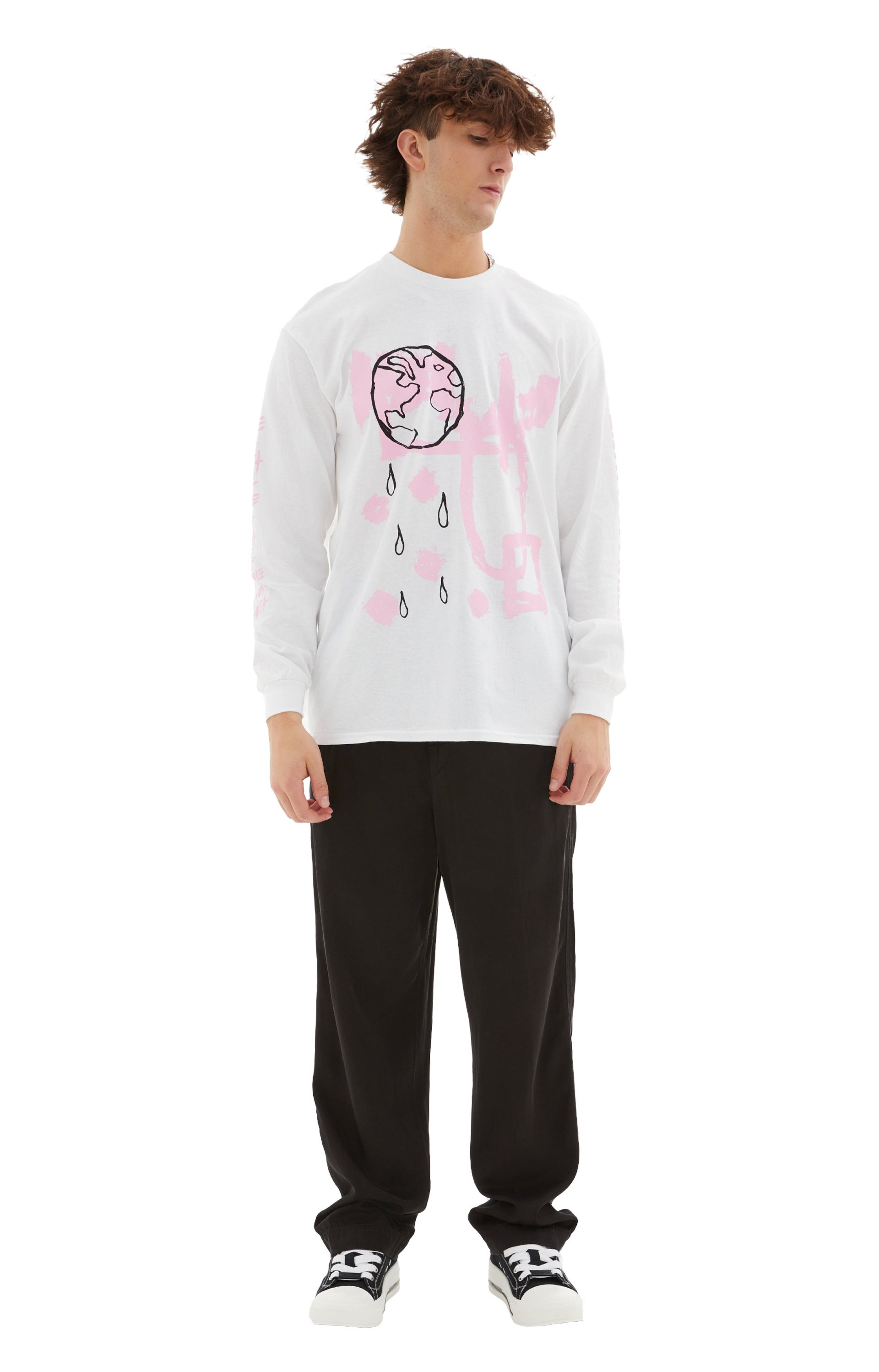 WESTFALL Death Of A Flower Long Sleeve T-Shirt