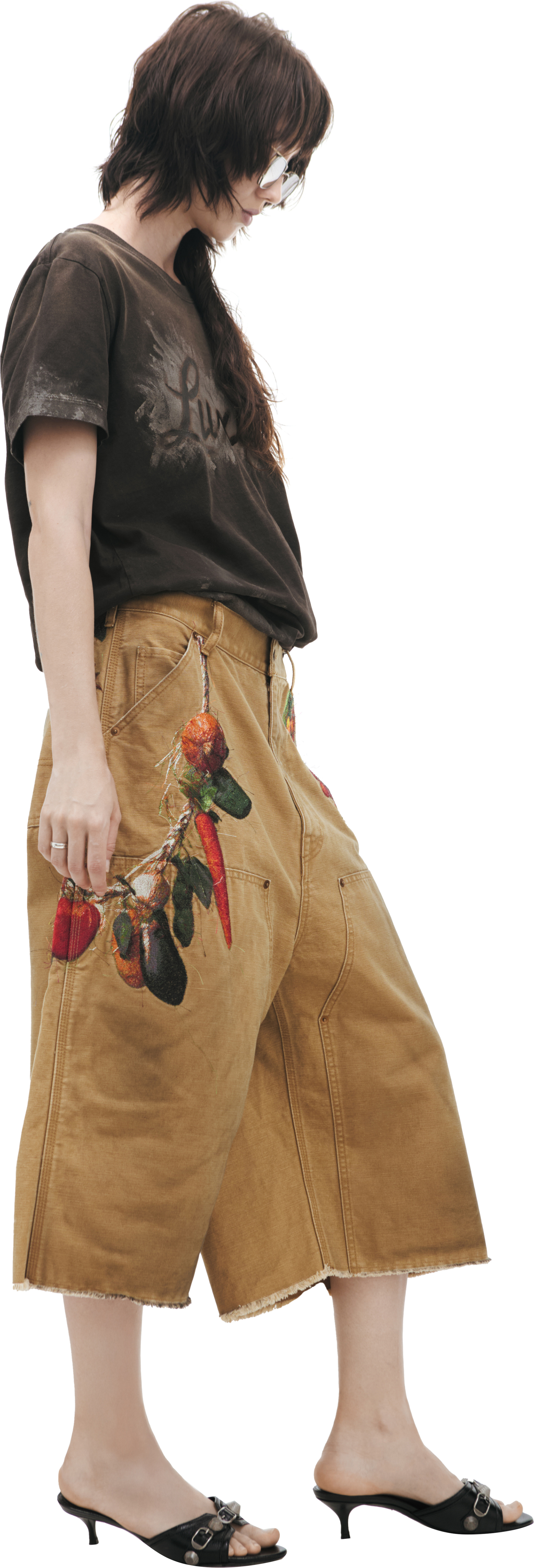 Doublet Embroidered shorts