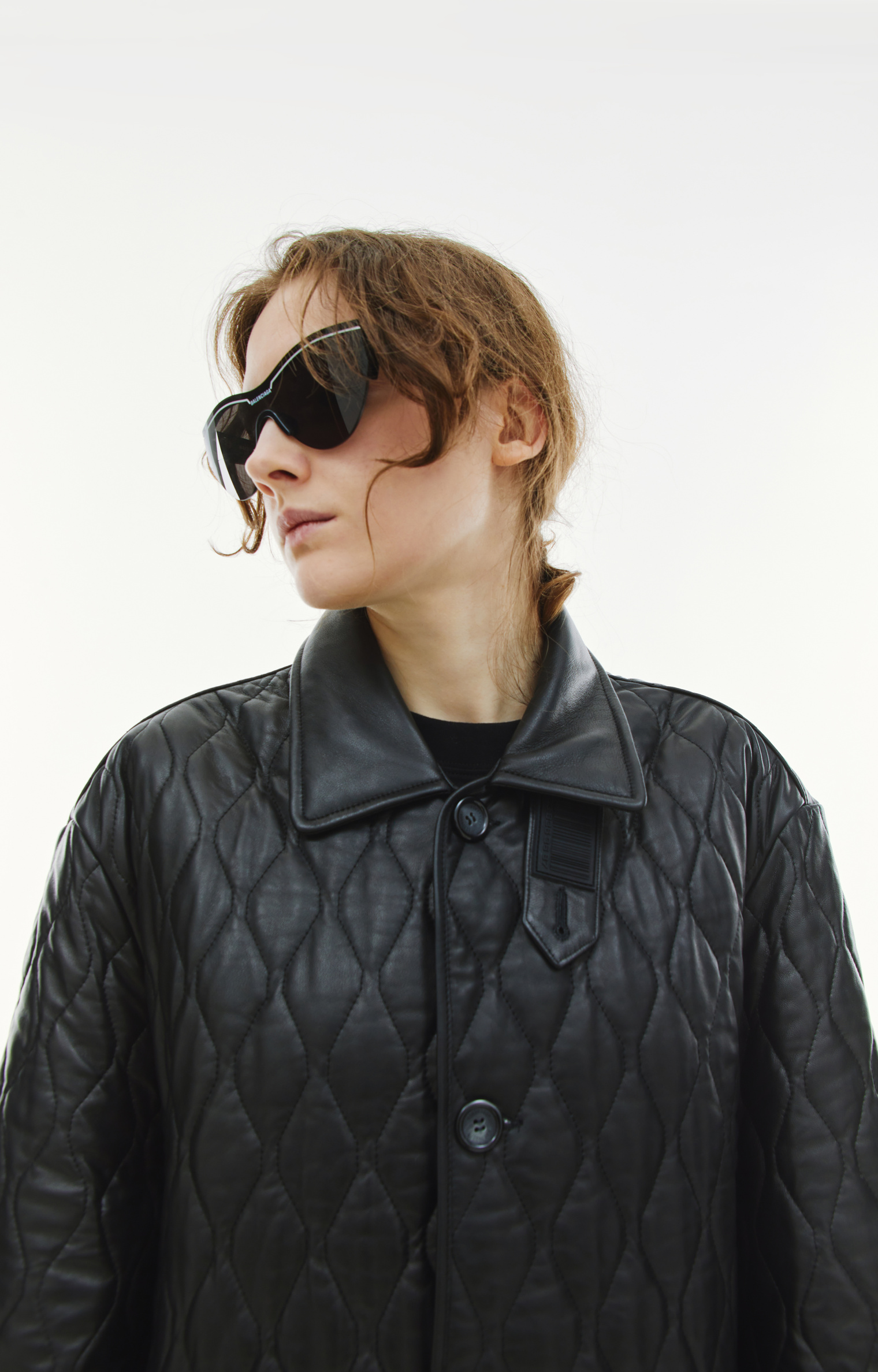 VTMNTS Quilted leather coat