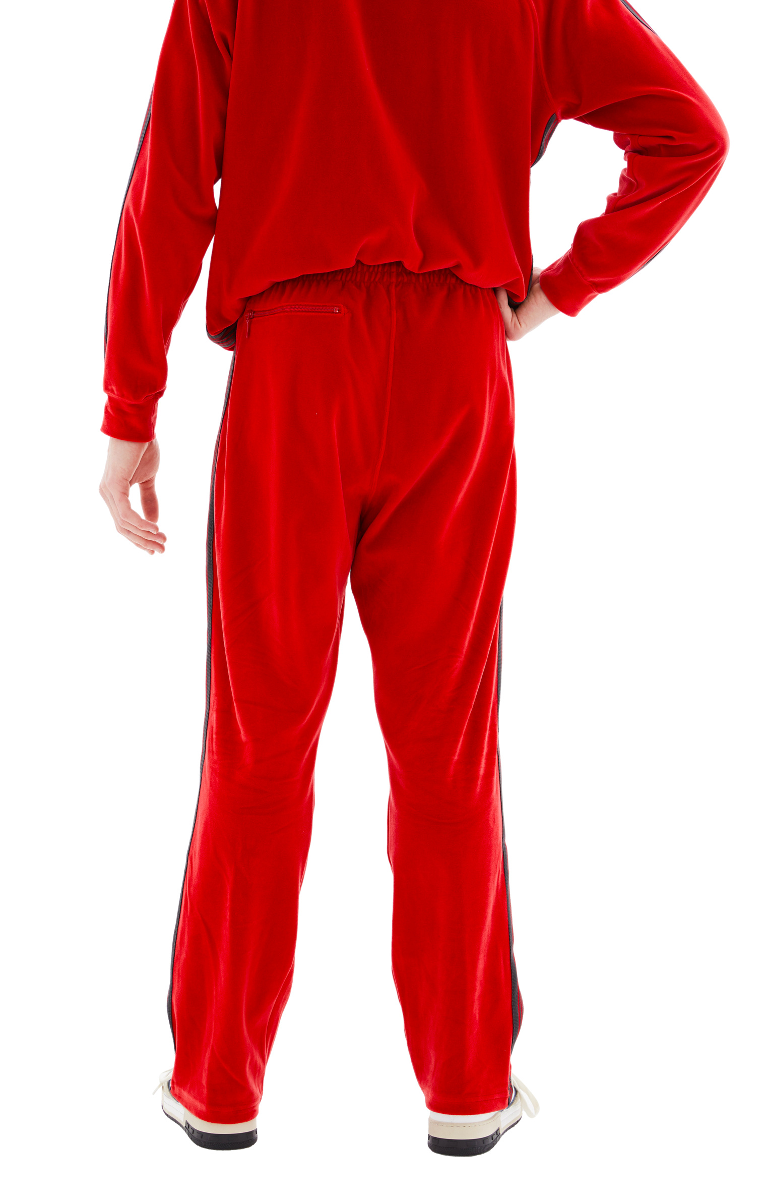 Needles Red logo sweatpants