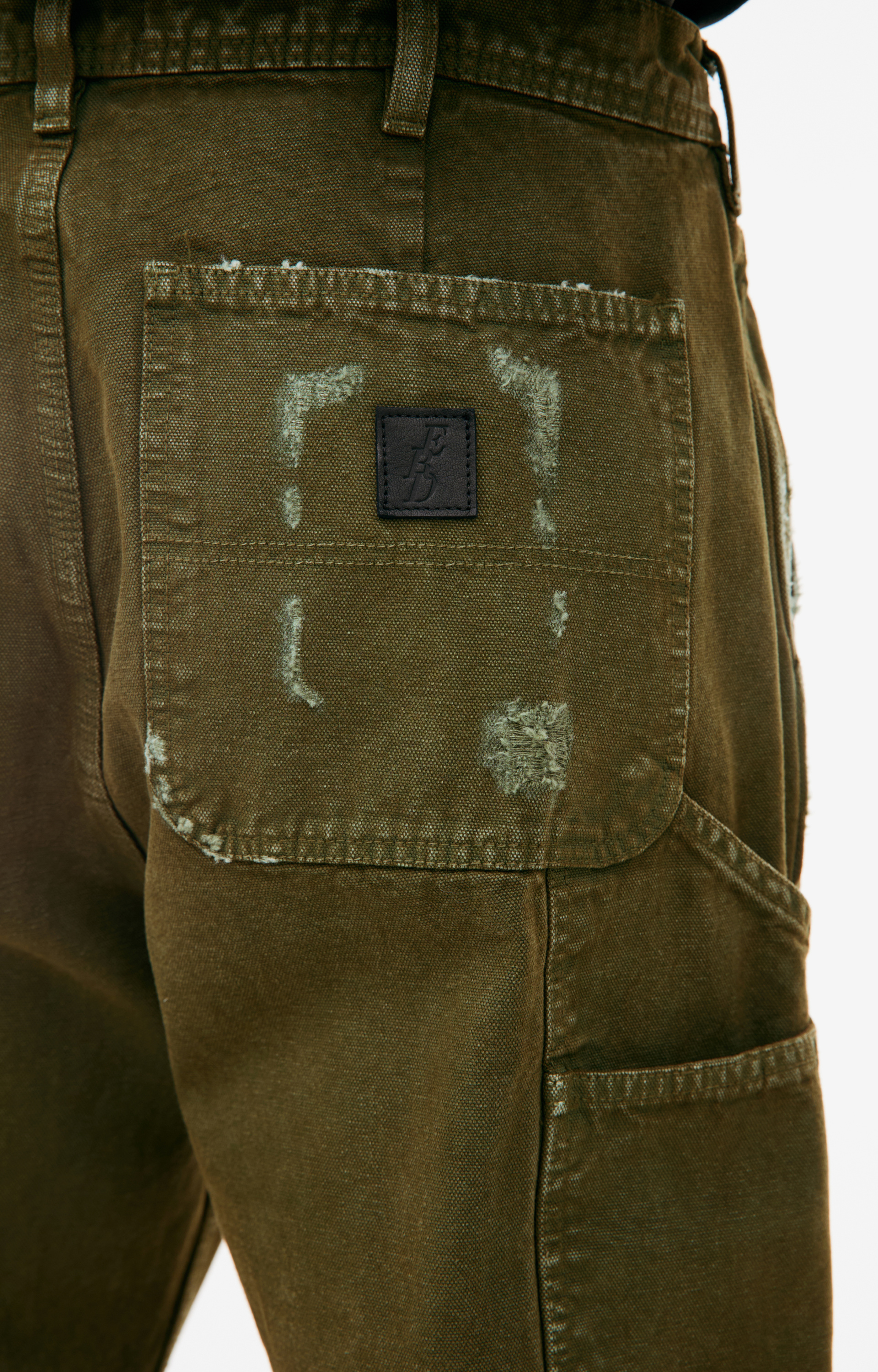 Enfants Riches Déprimés Painted faded jeans