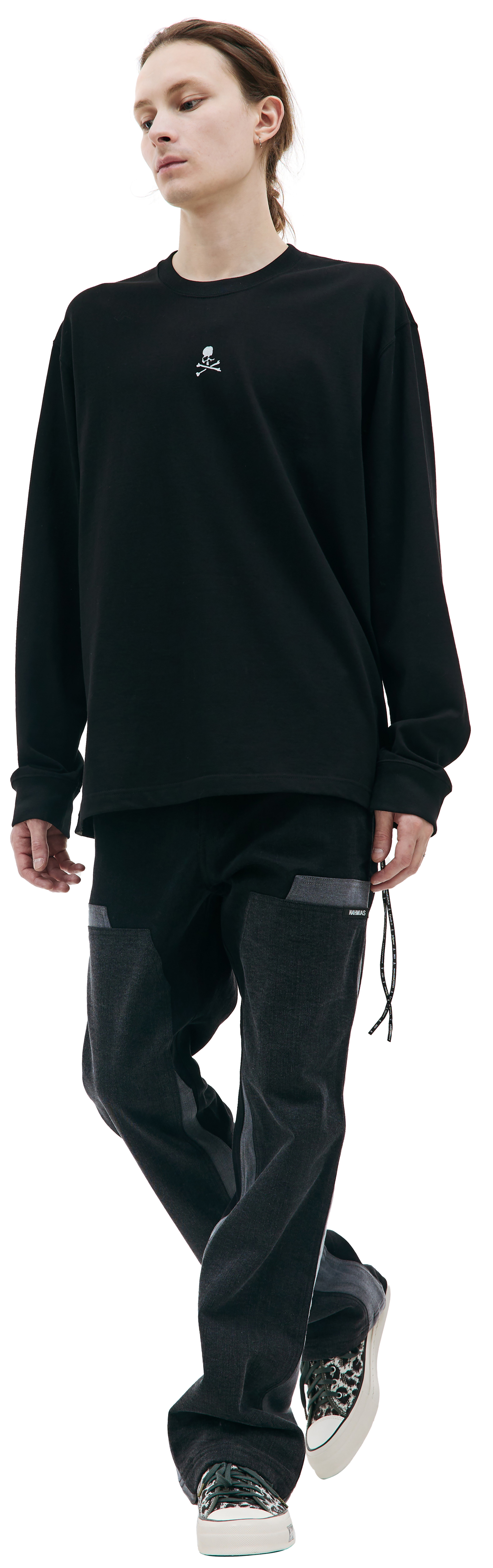 Mastermind WORLD Black cotton longsleeve