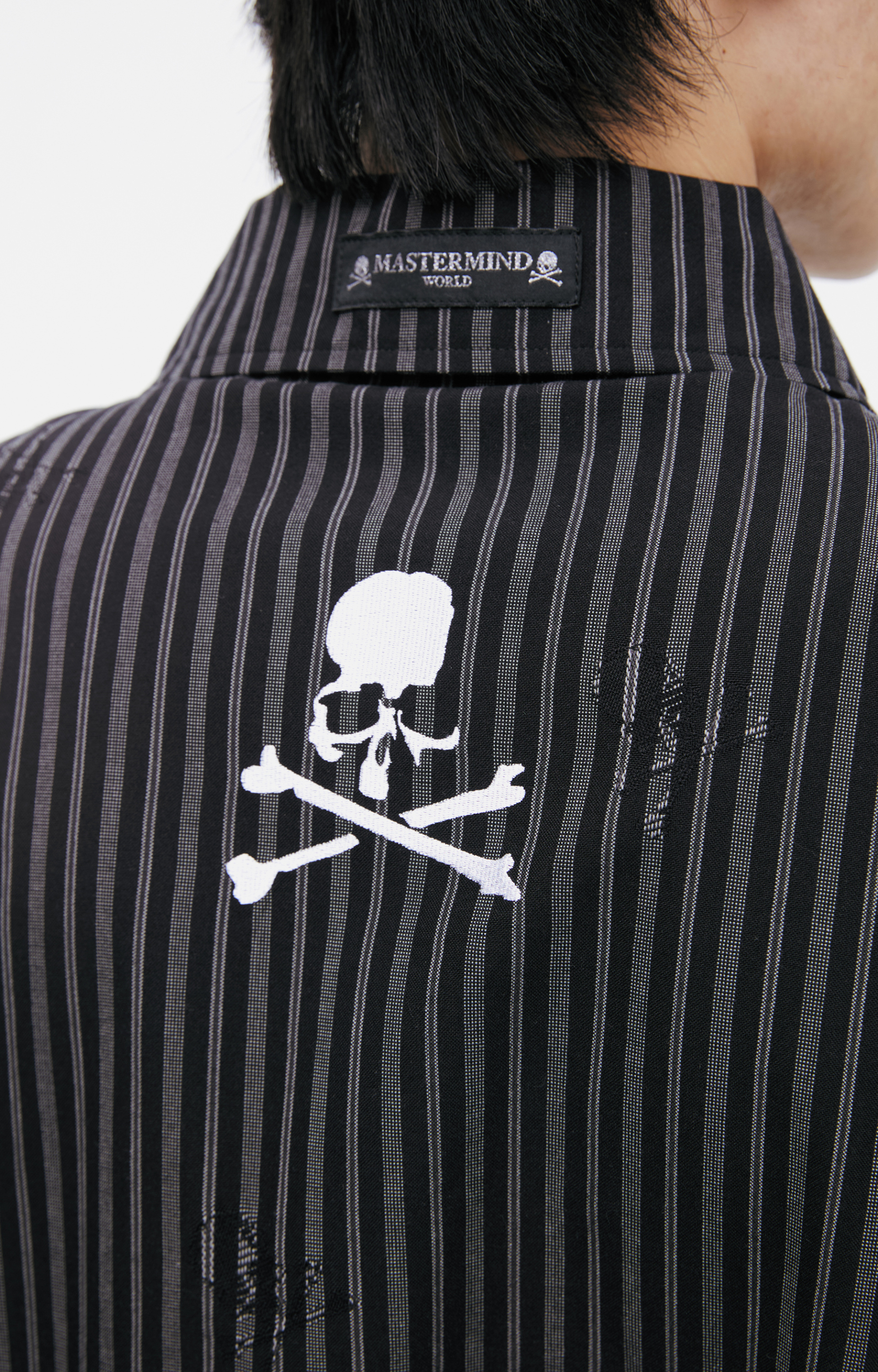 Mastermind WORLD Striped shirt