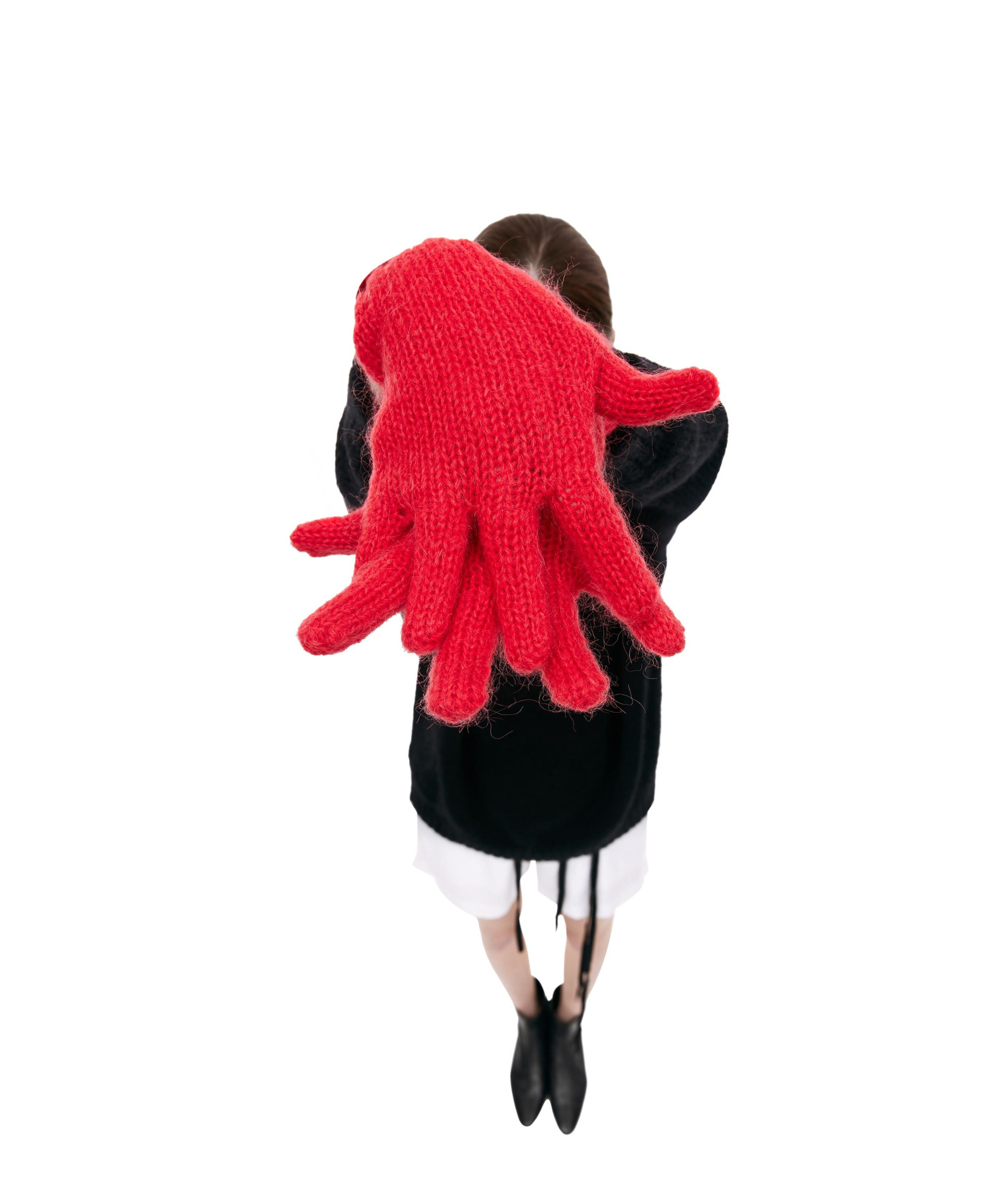 CHARLES JEFFREY LOVERBOY Sweater with removable gloves