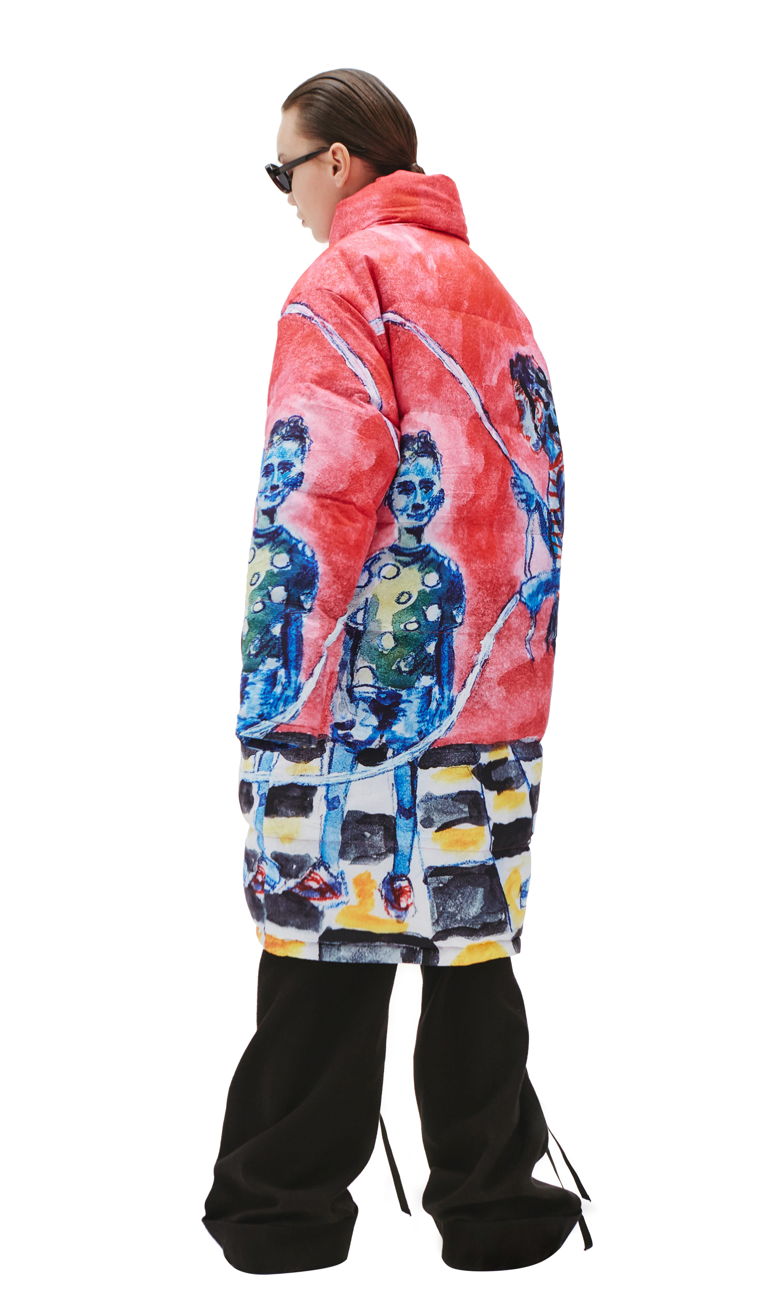 KidSuper Reversible Painted Down Jacket