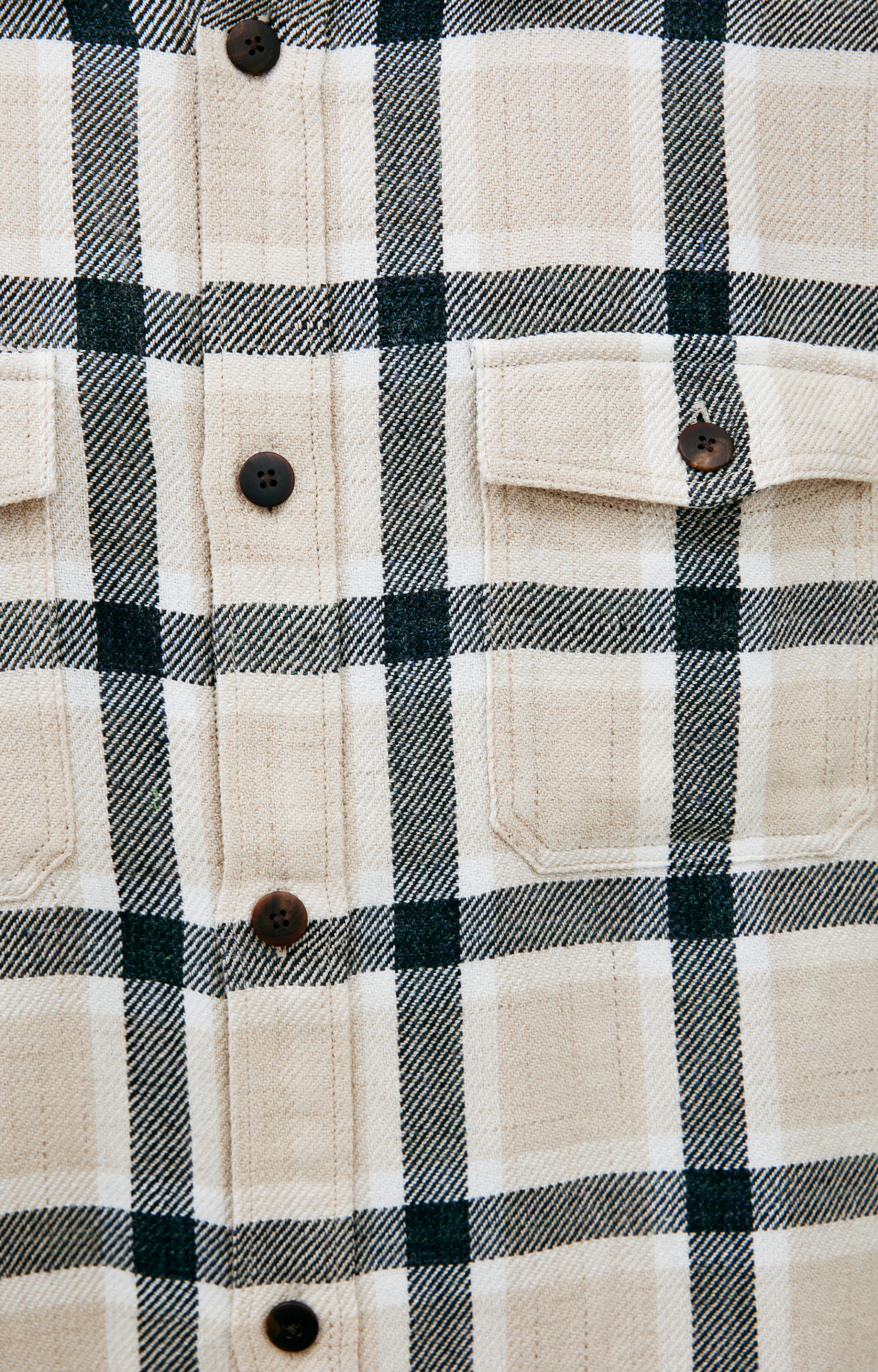 visvim Plaid linen shirt