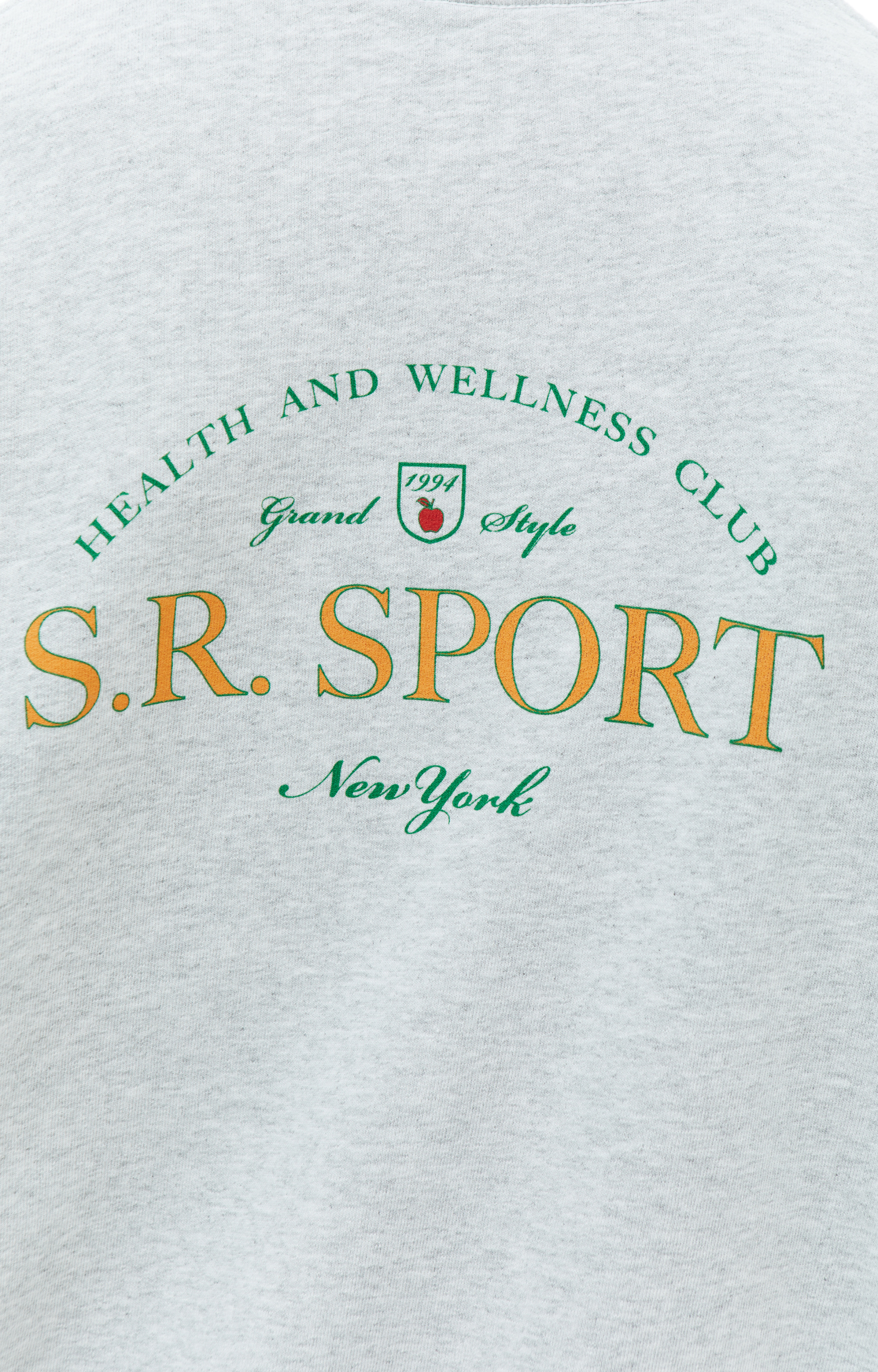 SPORTY & RICH Wimbledon cotton sweatshirt