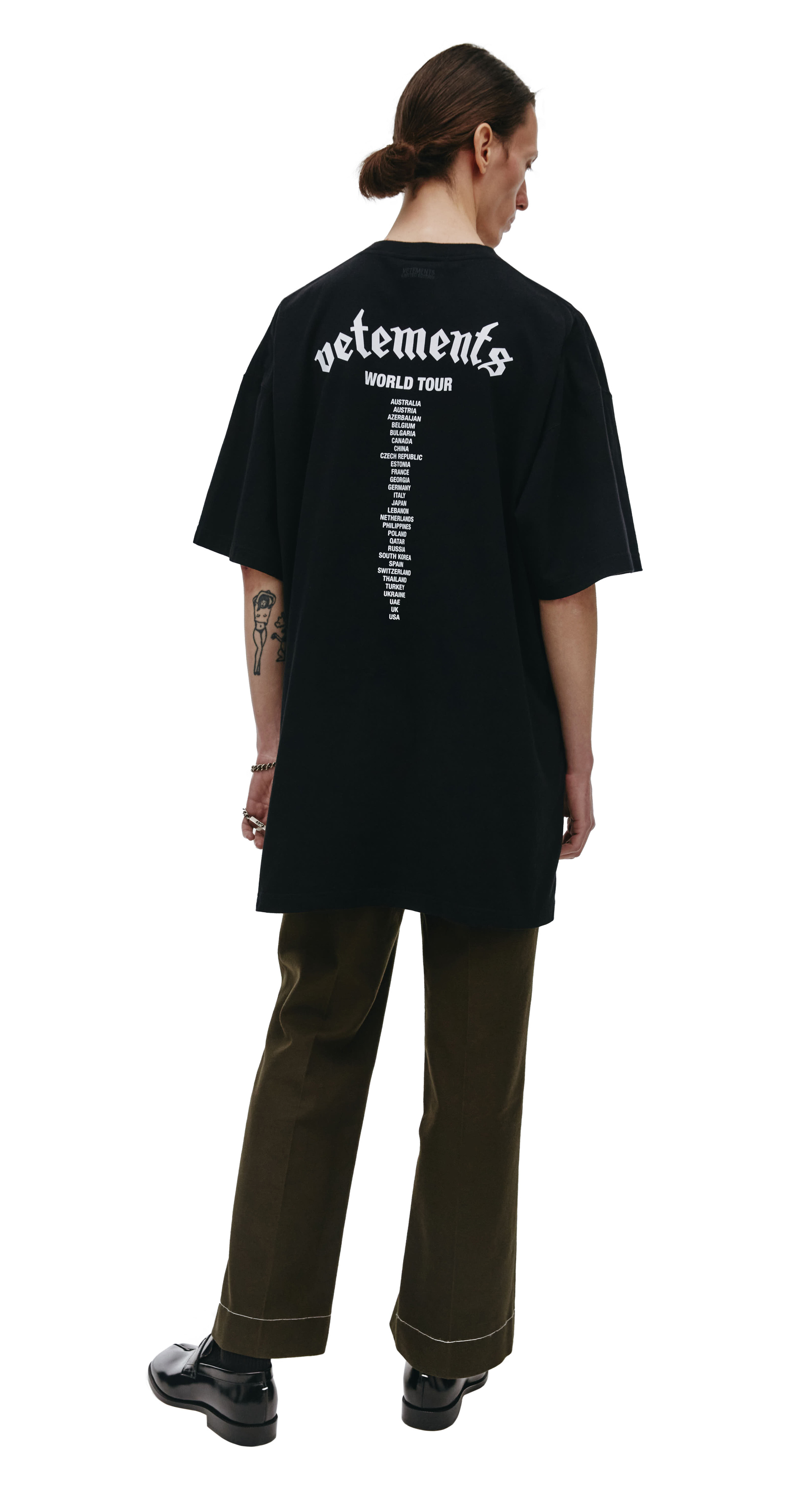 VETEMENTS Motörhead World Tour Printed T-Shirt