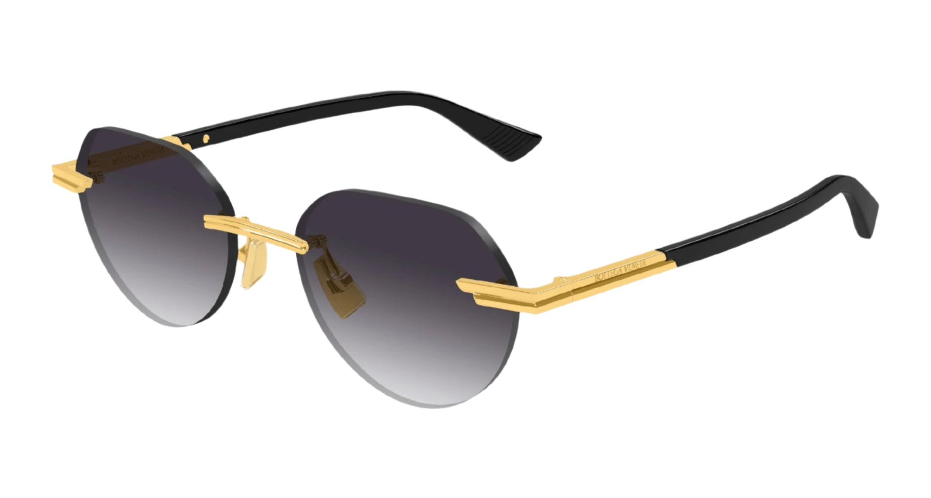 Bottega Veneta Glaze Rimless Sunglasses