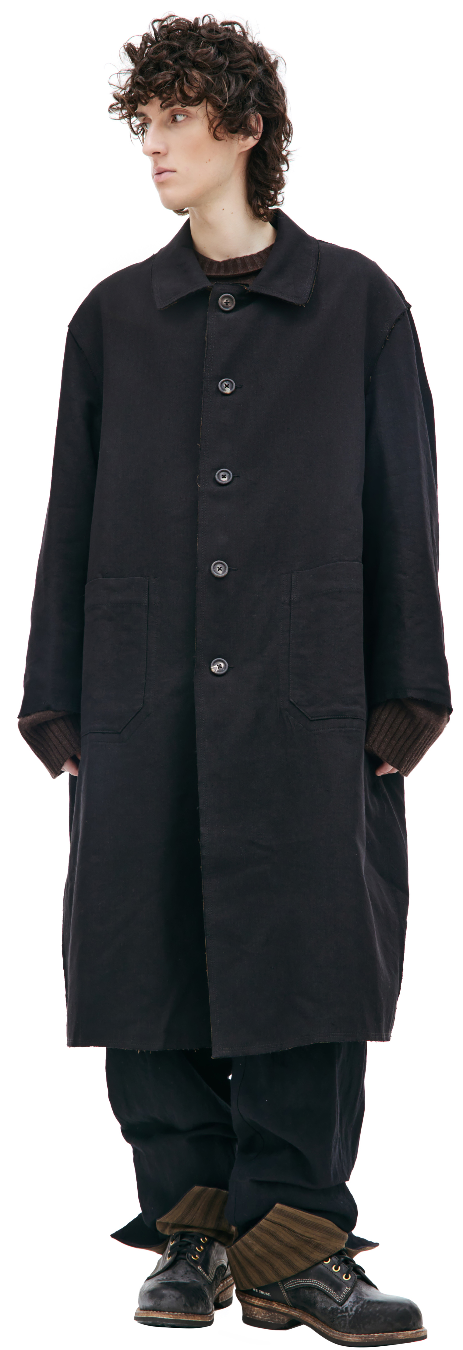 Ziggy Chen REVERSIBLE SINGLE BRESTED COAT