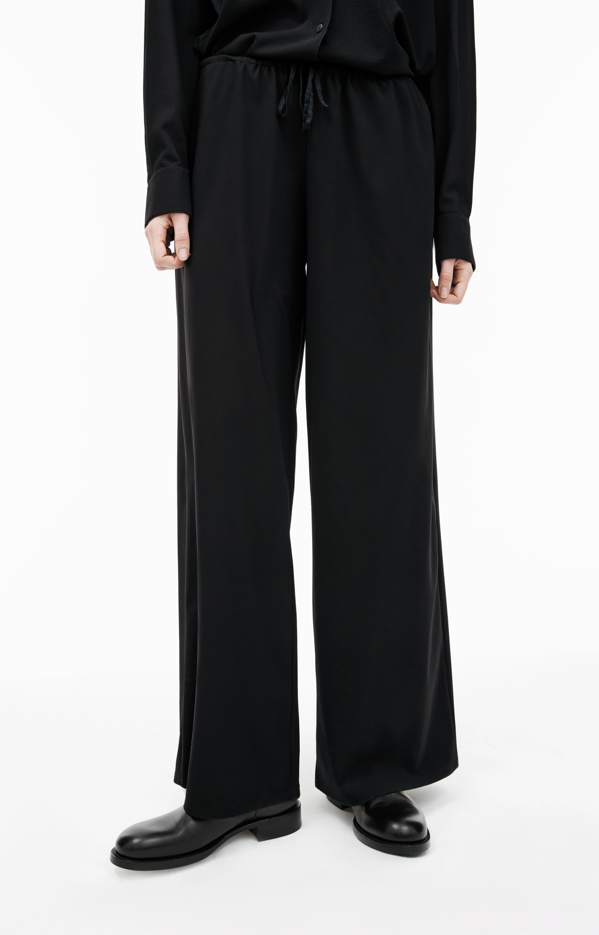 The Row Straight trousers with drawstring