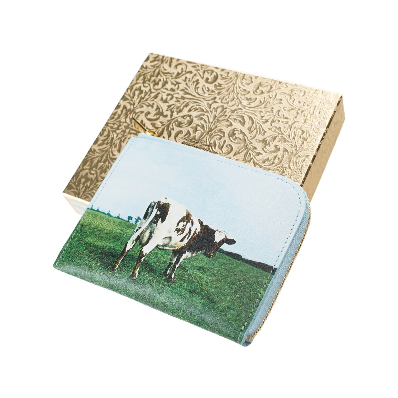 Undercover Pink Floyd Cow Print Wallet