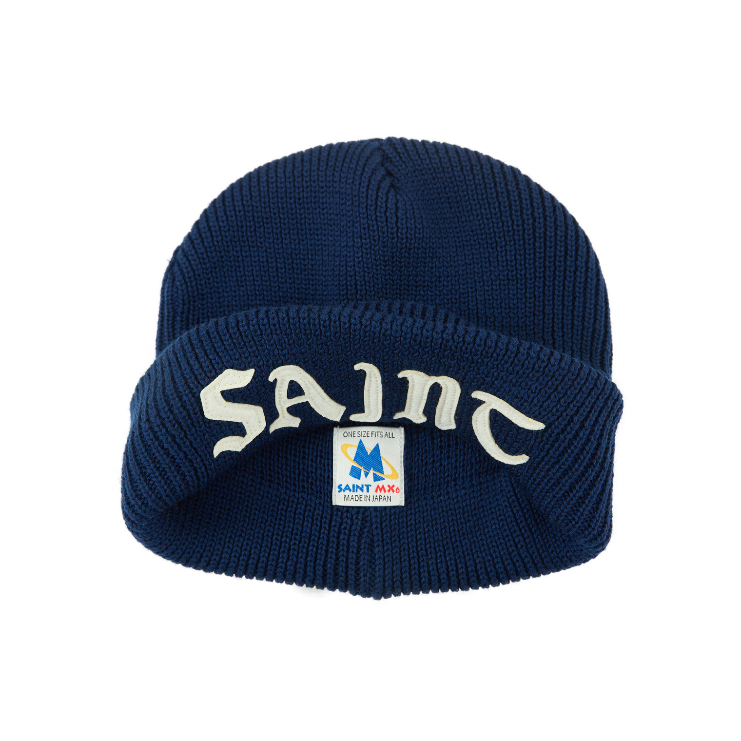 Saint Mxxxxxx Wool beanie with logo