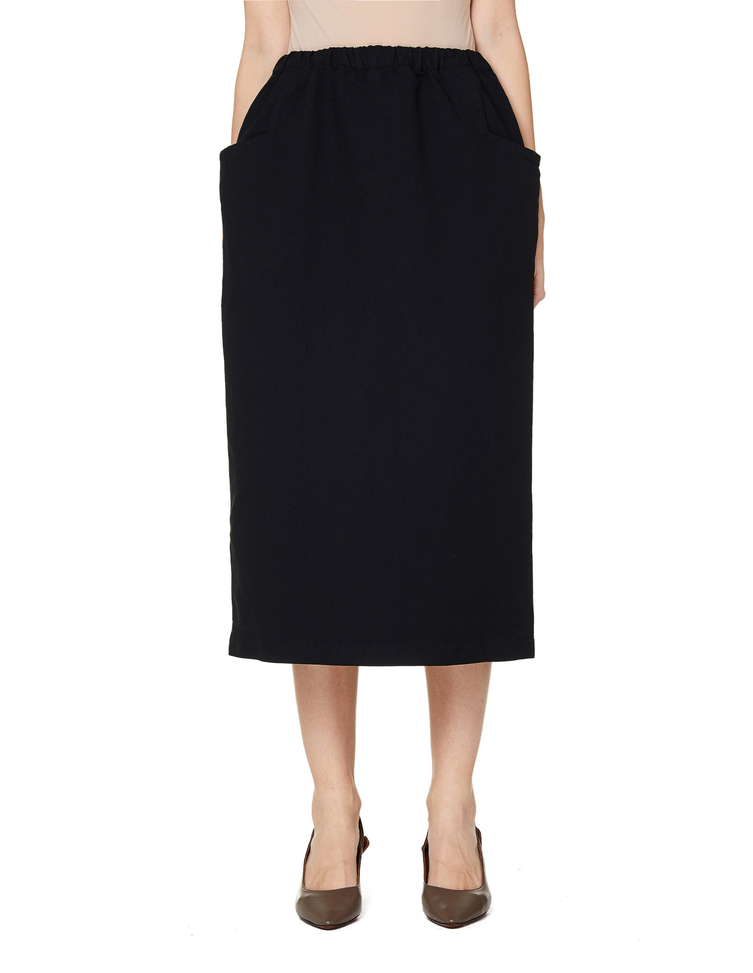 Comme des Garcons CdG Black Pencil Skirt