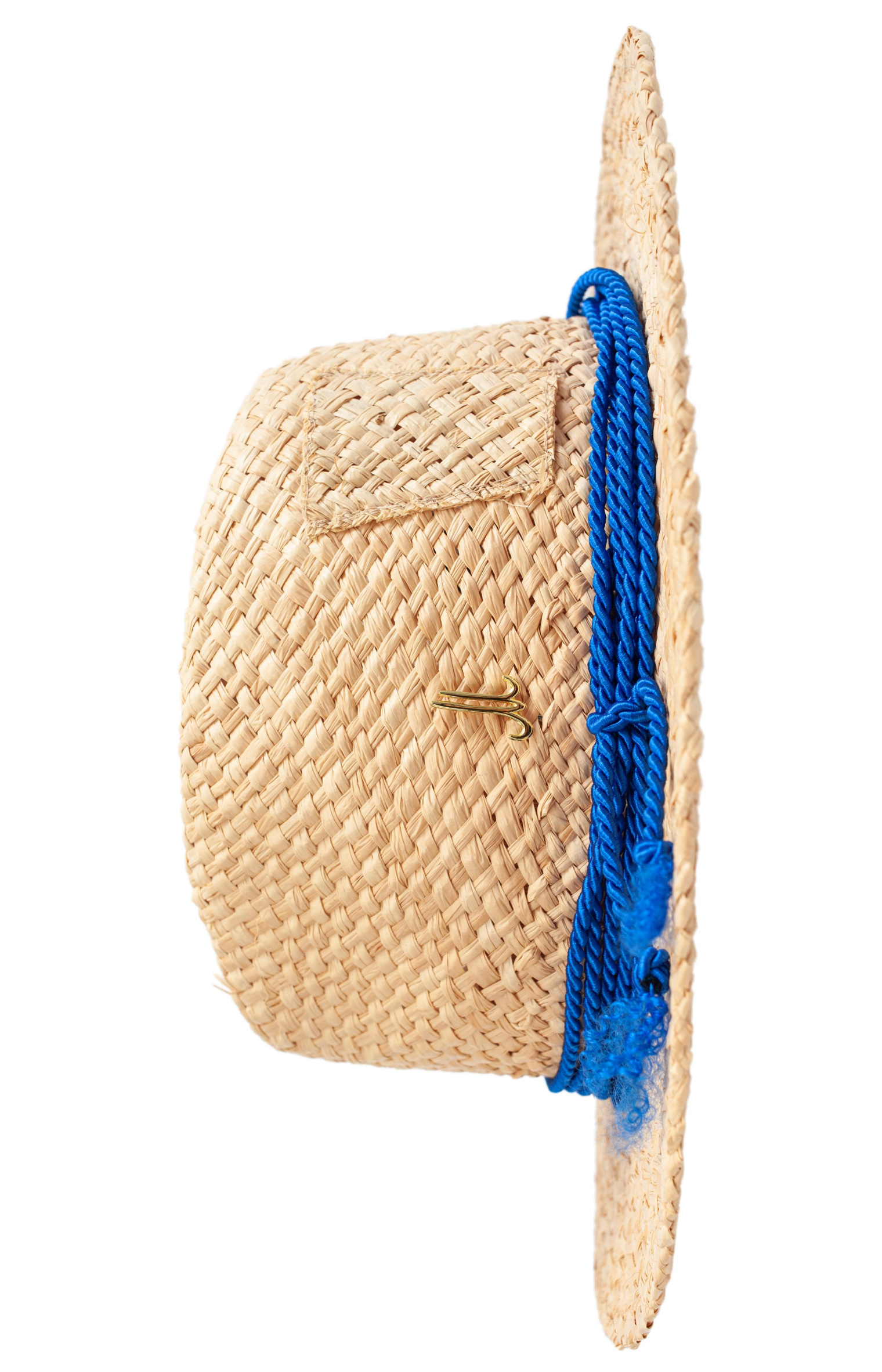 Junya Watanabe Woven raffia sunhat