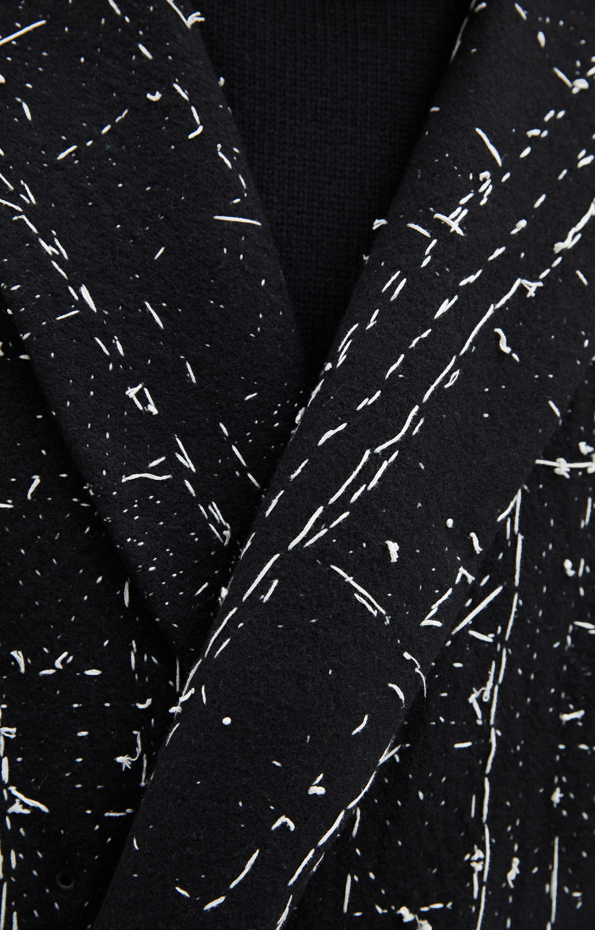 Yohji Yamamoto Пиджак из шерсти с вышивкой