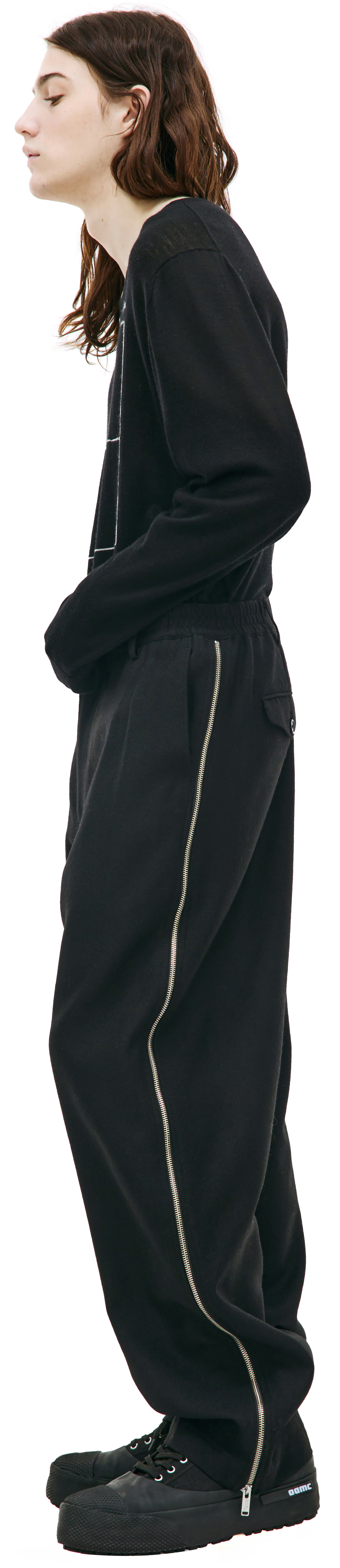Undercover Wool zip trousers