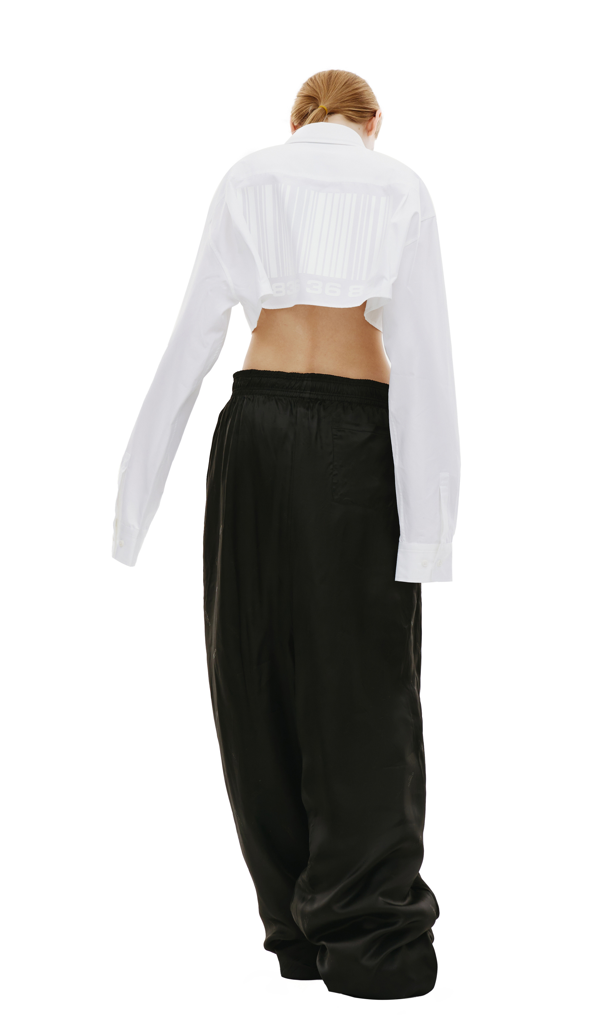VETEMENTS Straight-leg lining trousers