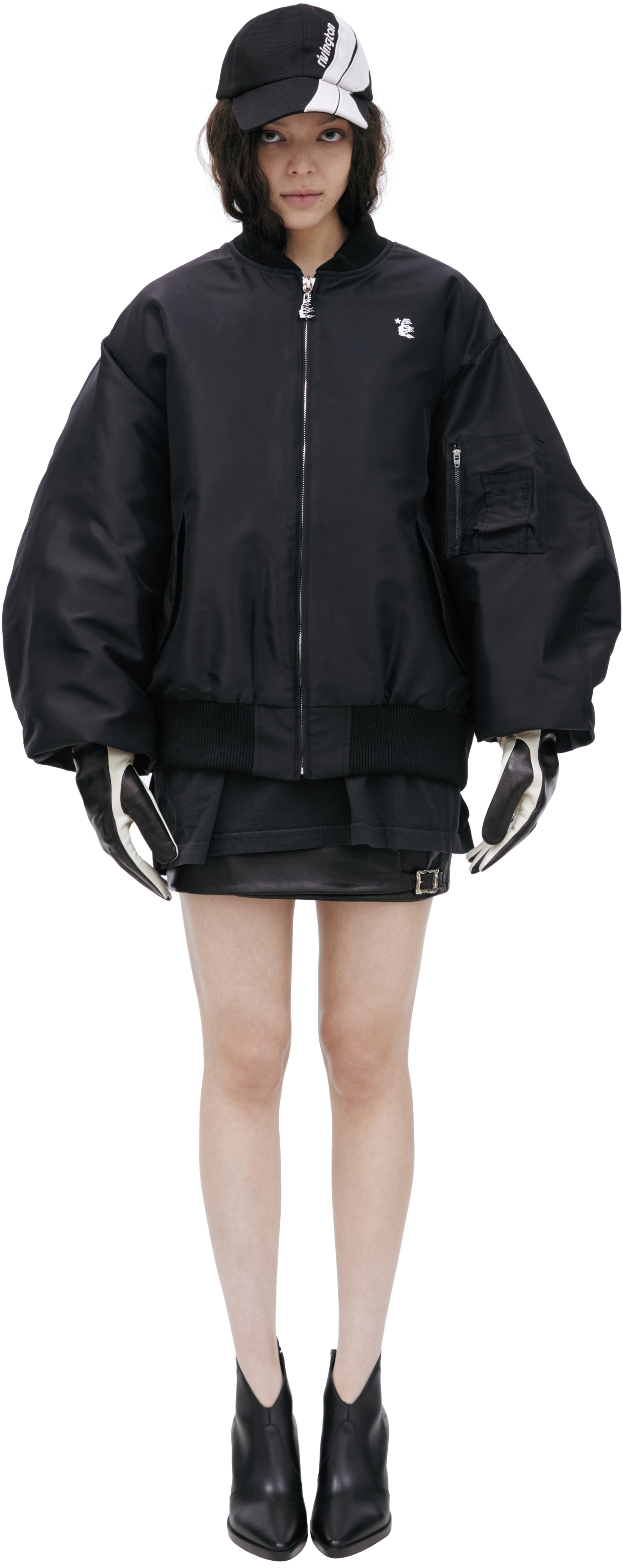 Hellstar Basic bomber jacket with logo