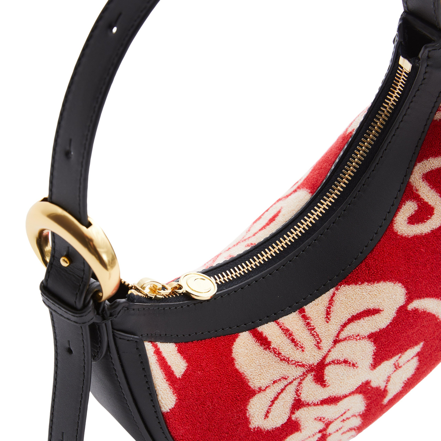 MARINE SERRE Jersey Jacquard Towels Eclips Mini Bag
