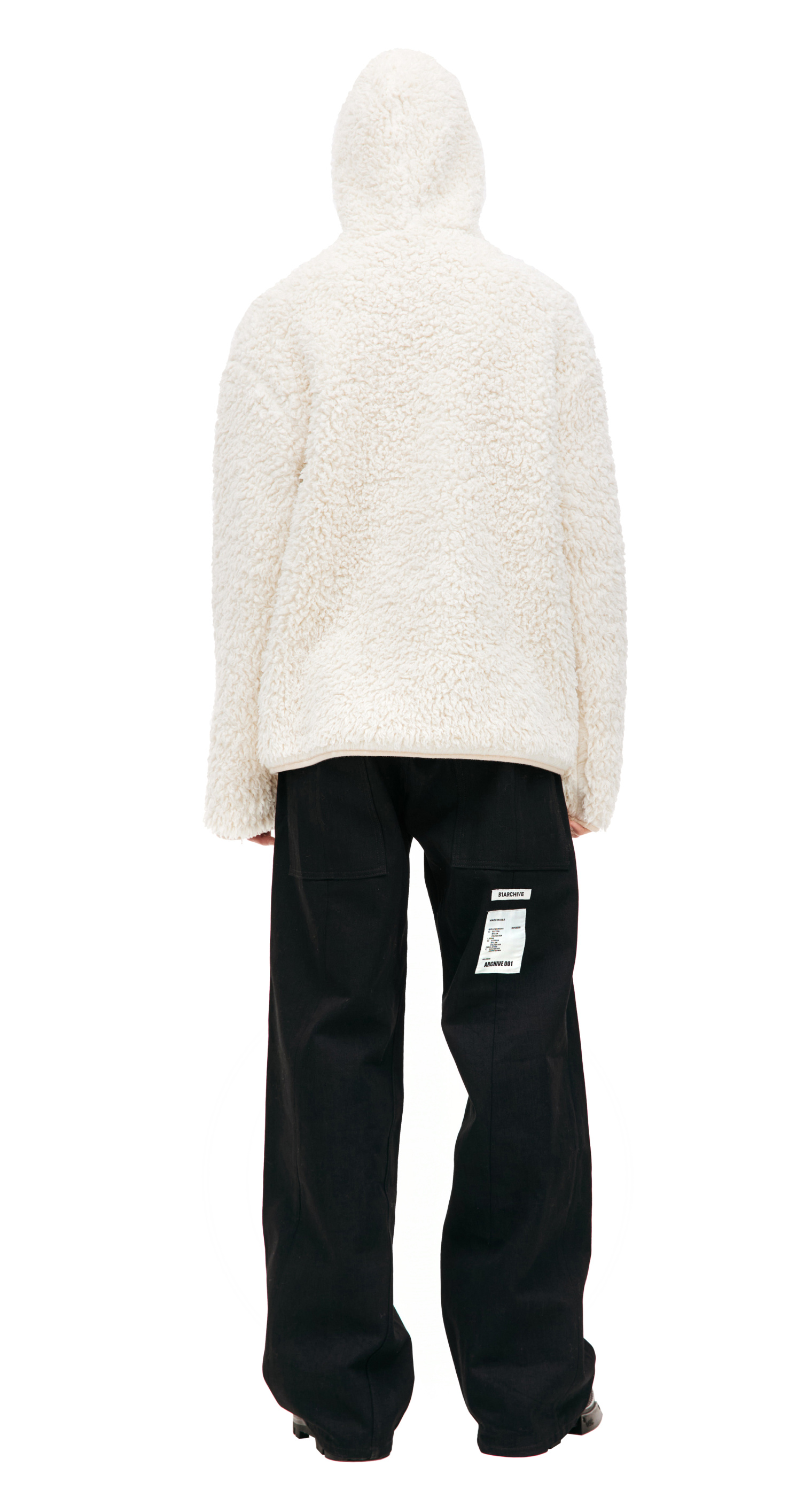 Jil Sander Oversized fleece hoodie