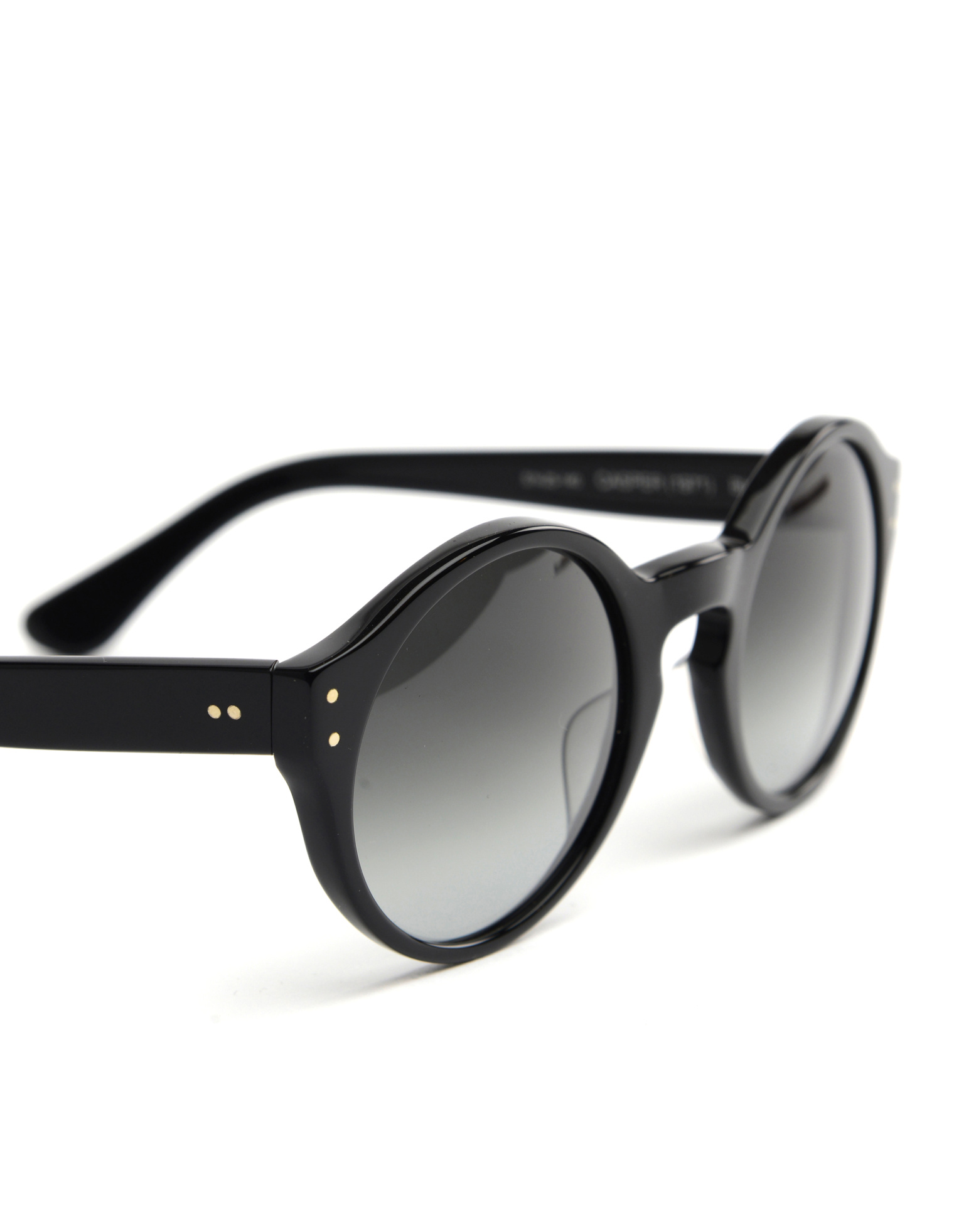 Oliver Goldsmith Очки-CASPER/Black круглые пластиковая оправа стекла градиент черные