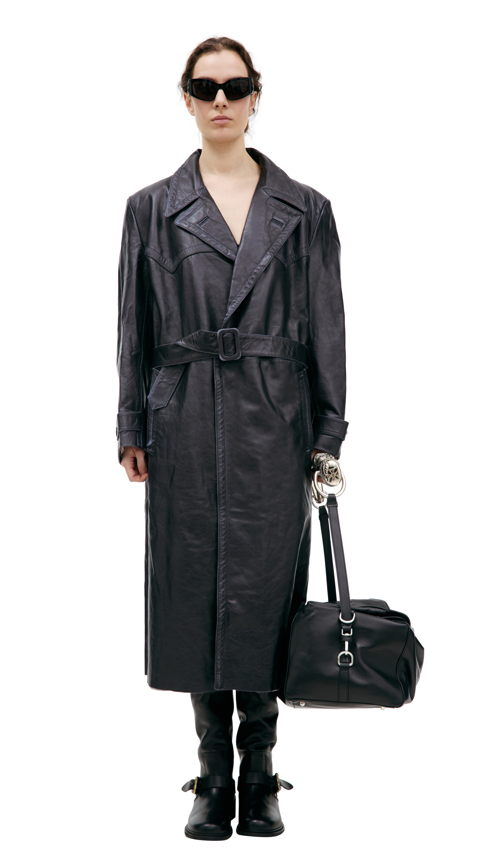 ダウンジャケット・コート VETEMENTS Women Outer WA65JA191S BLACK Black Buy VETEMENTS women black down jacket with logo for $1,545