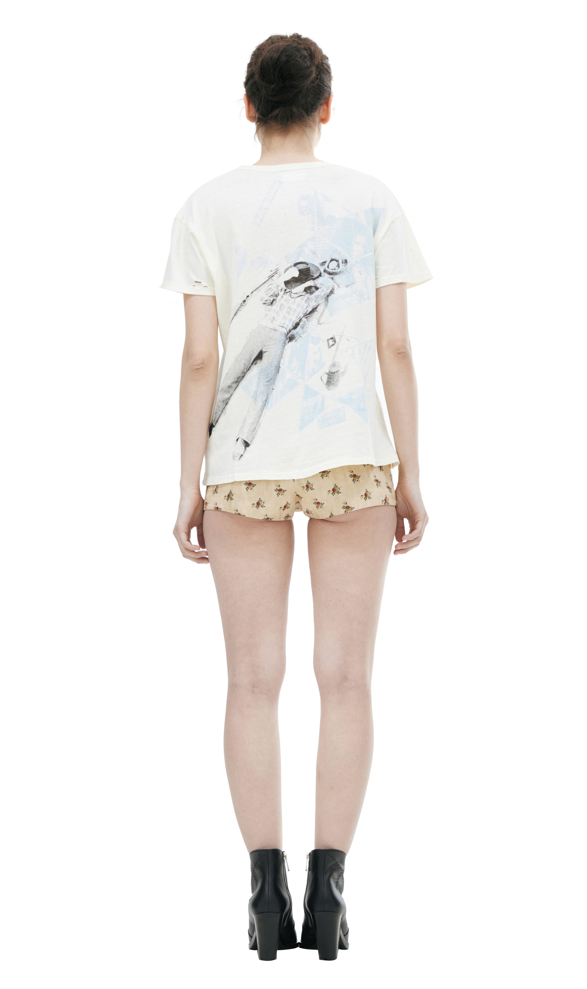 Enfants Riches Déprimés Beige logo T-shirt
